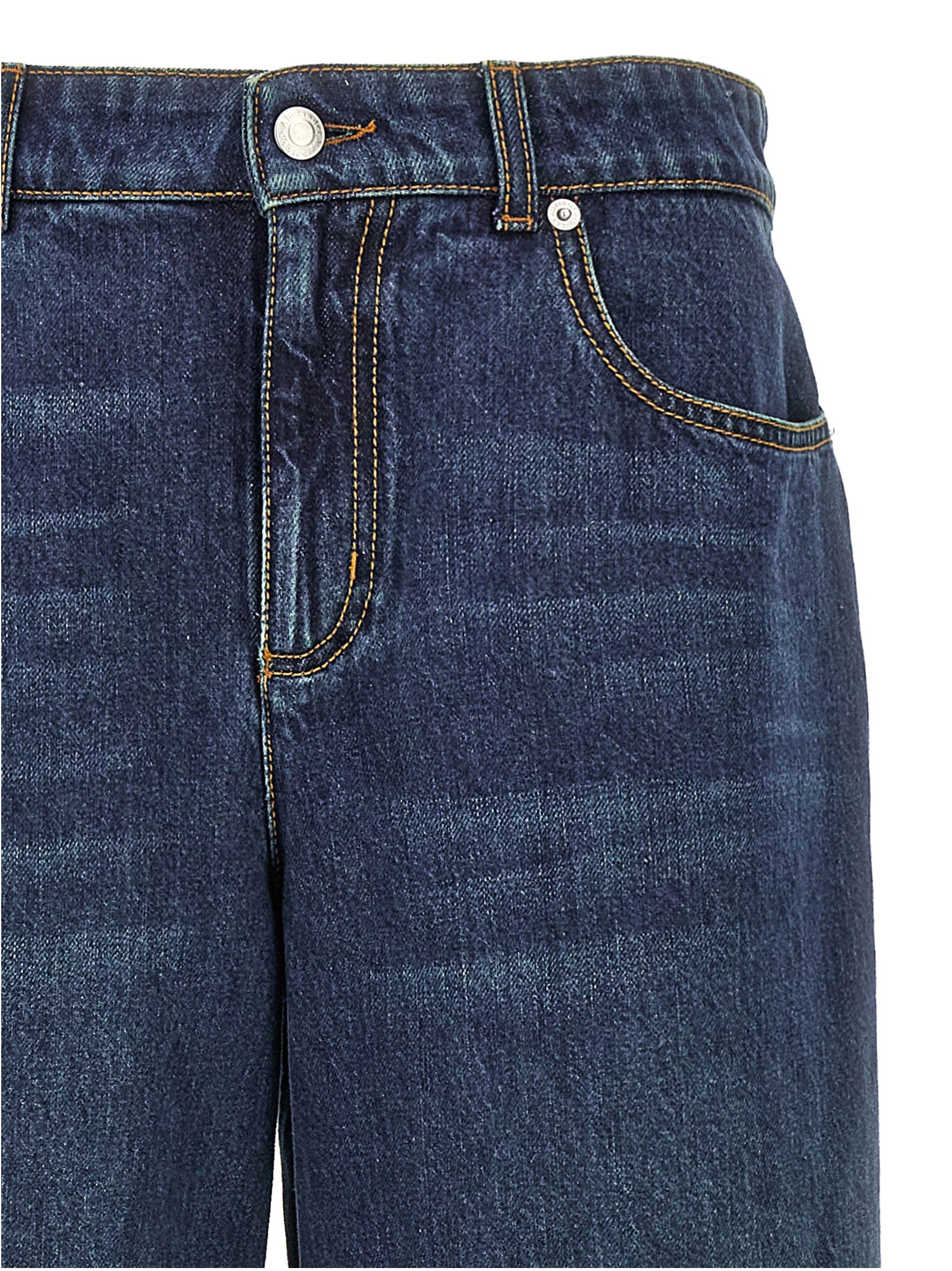 Alexander McQueen Blue Cotton Jeans Women's Denim
