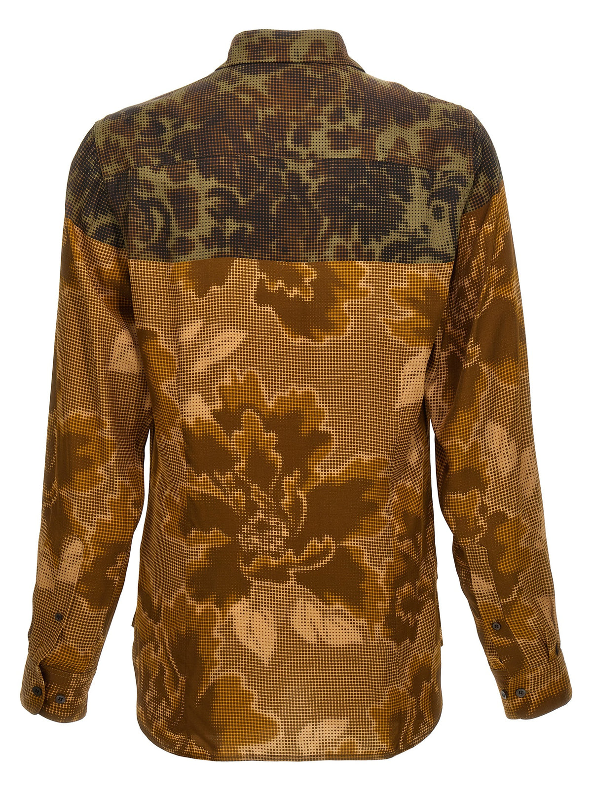 Dries Van Noten Multicolor Viscose Men's Blouse