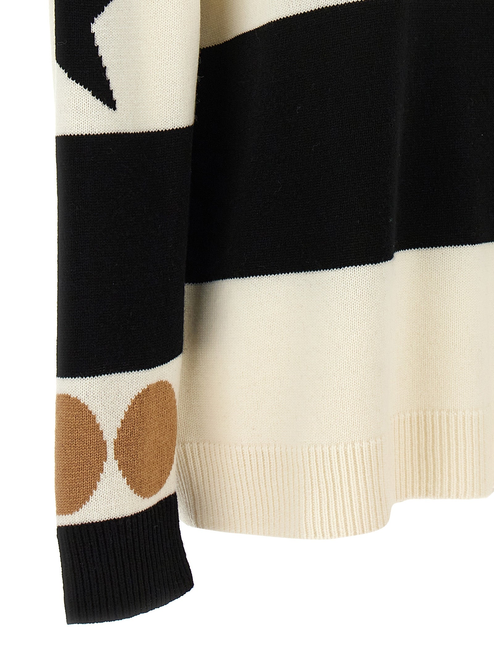Max Mara Black Wool Women's Cardigan