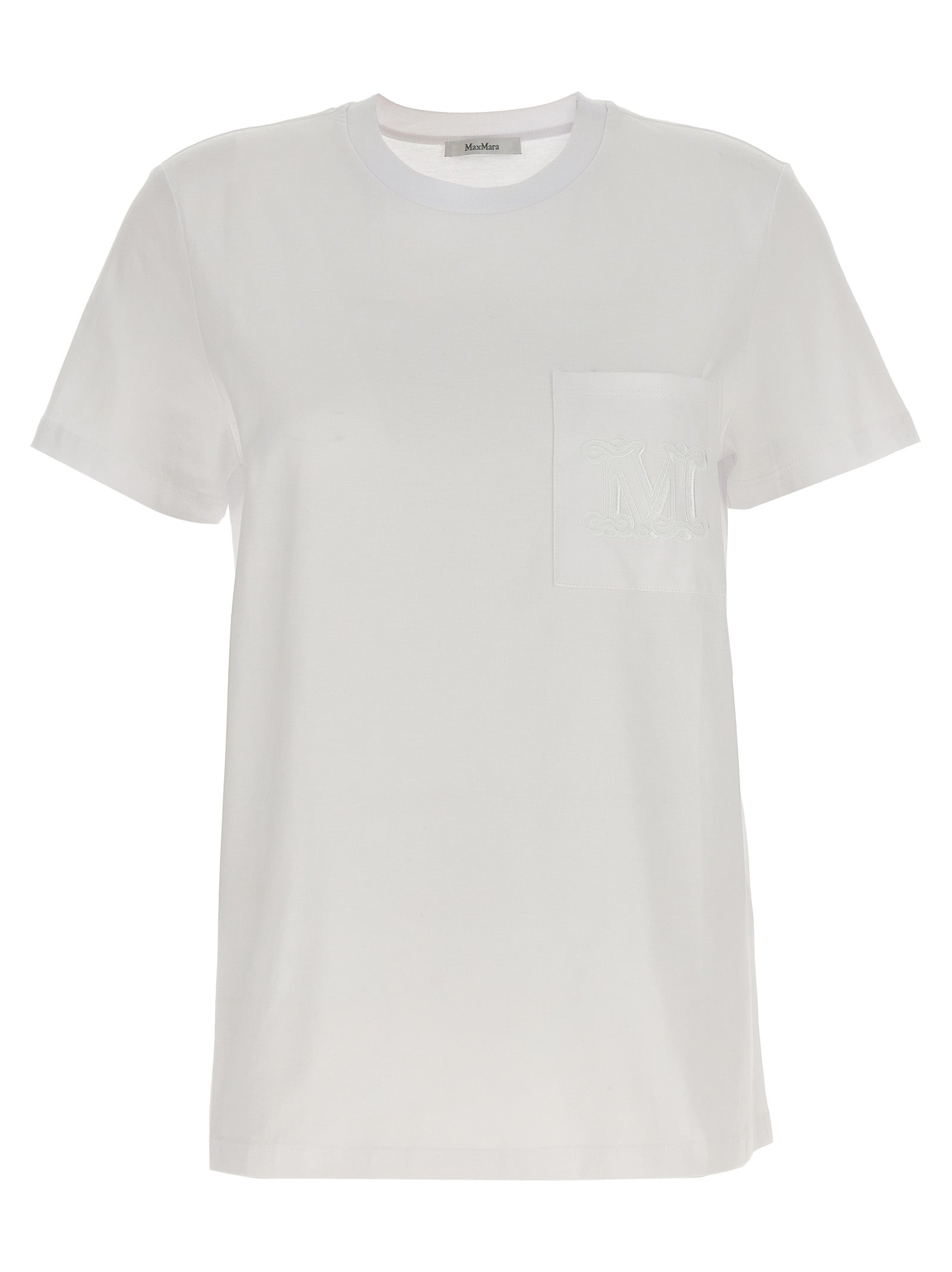 Max Mara White Cotton Women's T-Shirt