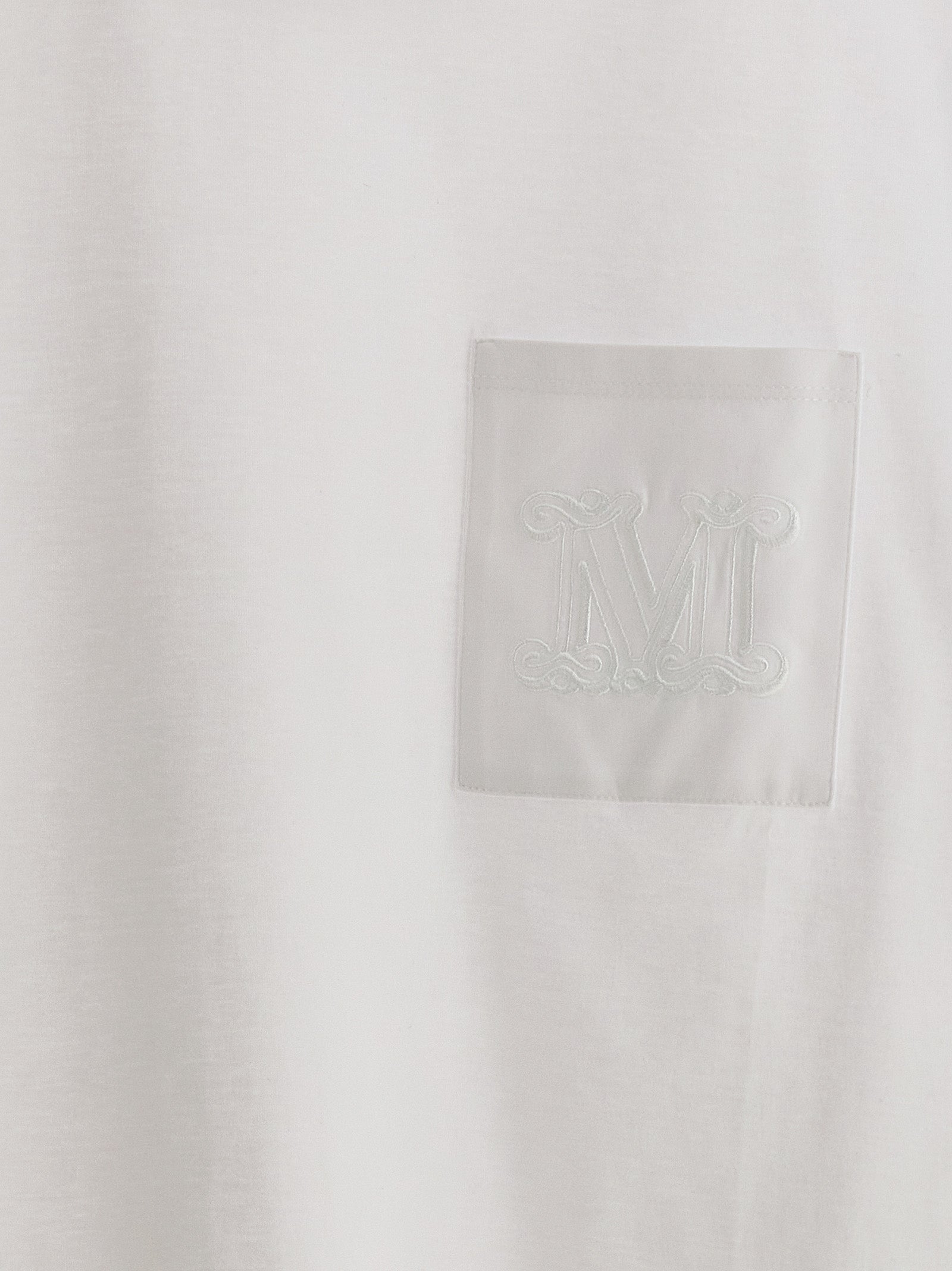 Max Mara White Cotton Women's T-Shirt