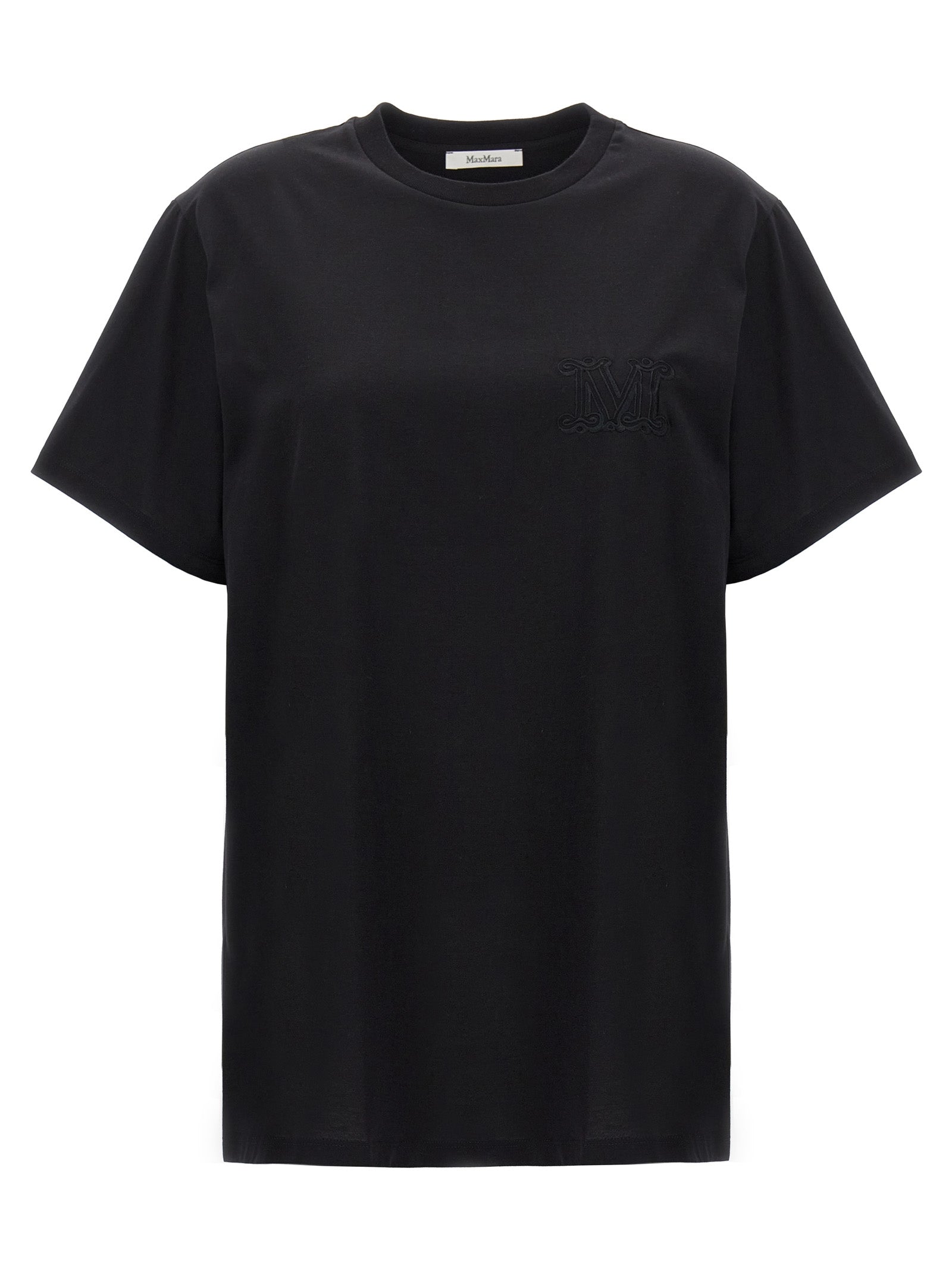 Max Mara Black Cotton Women's T-Shirt