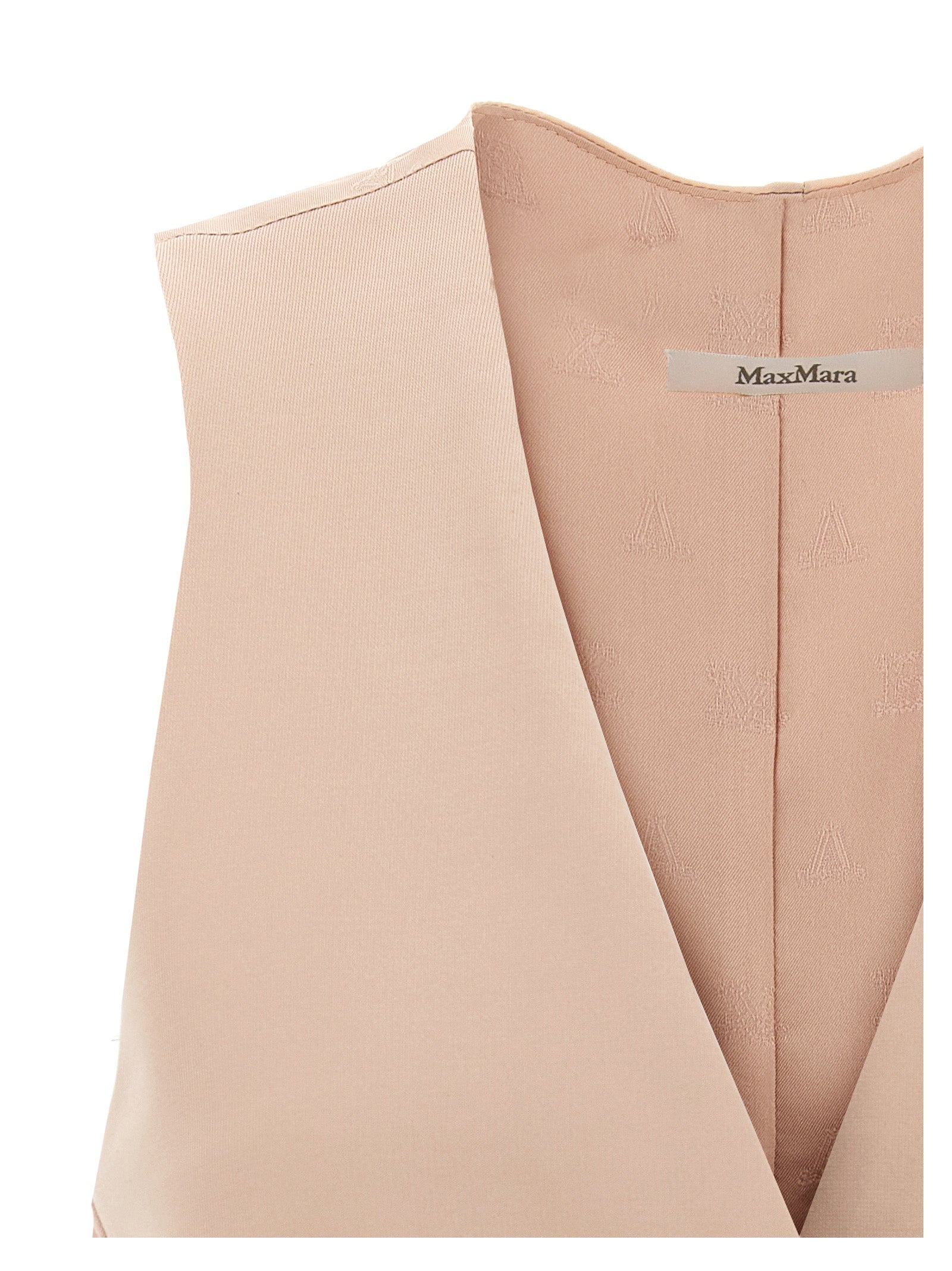 Max Mara Multicolor Acetate Sleeveless Women's Jacket