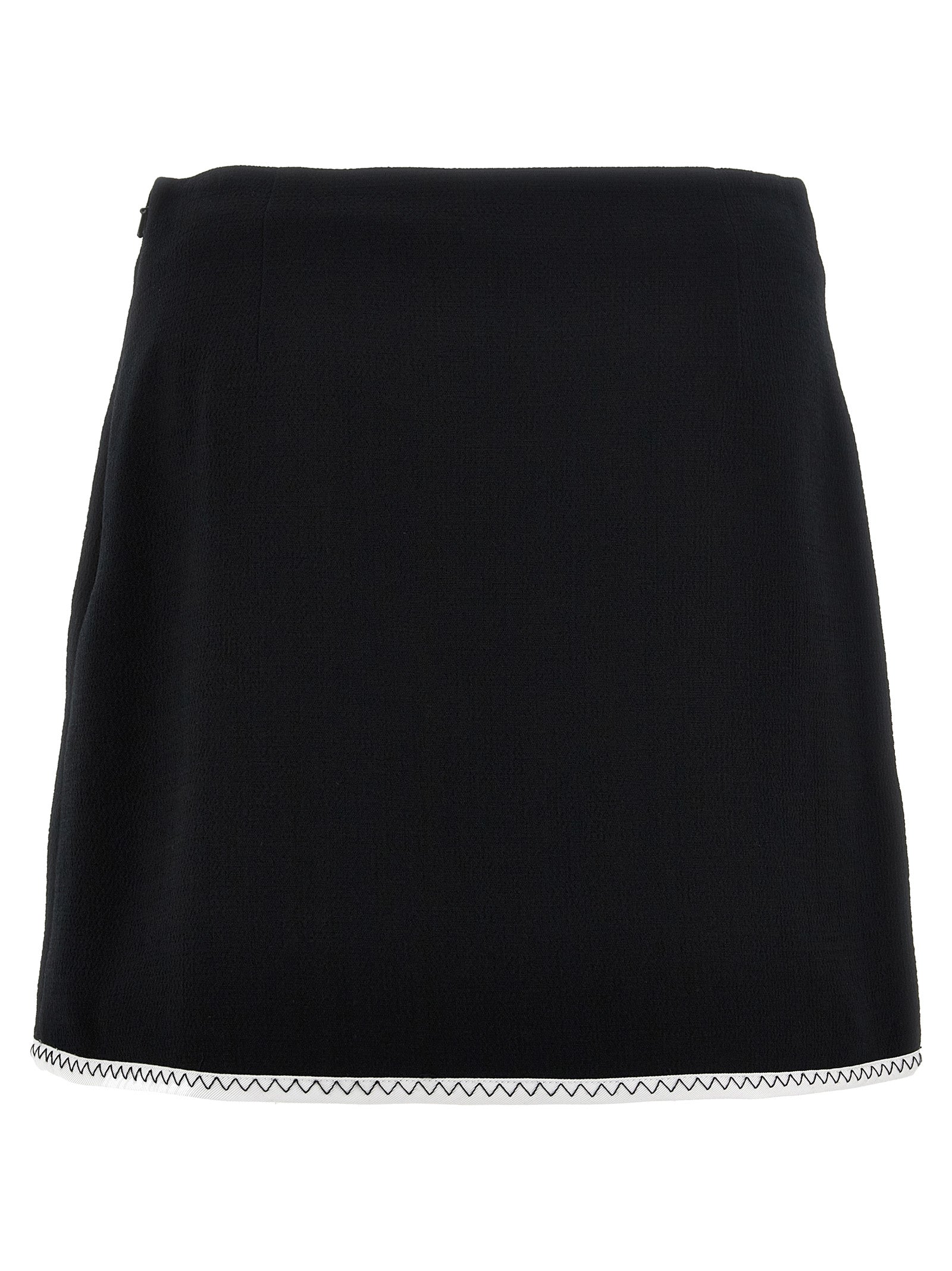 Moschino Bicolor Viscose Long Women's Skirt