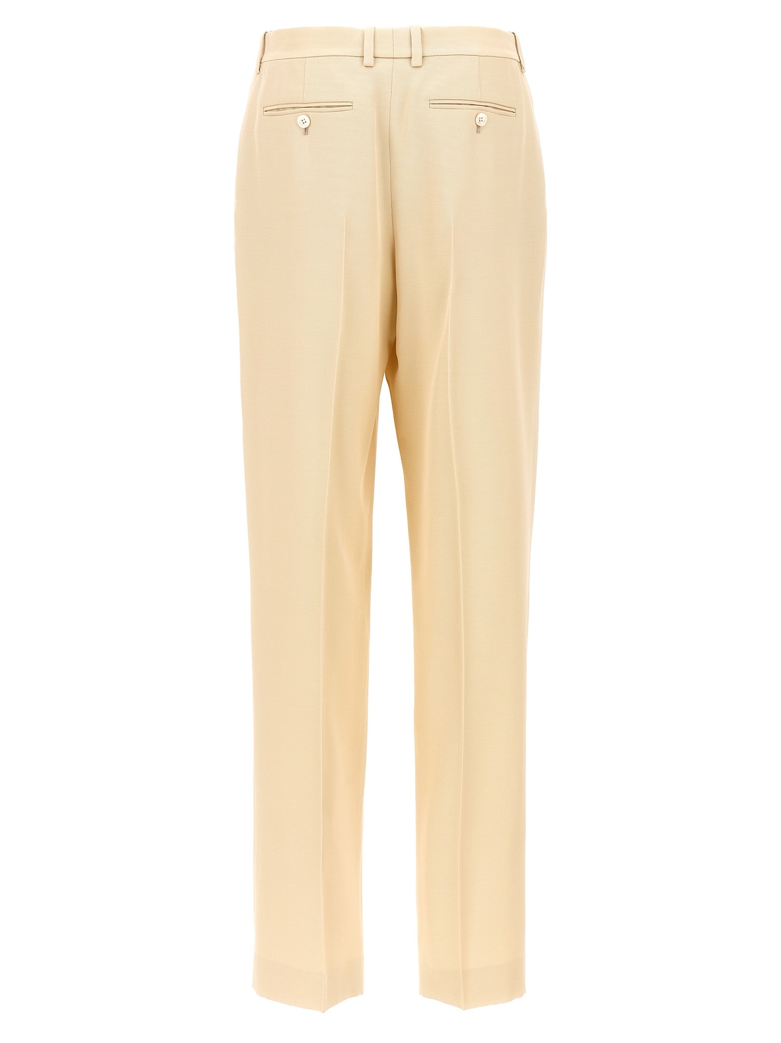 Tom Ford Beige Silk Dress Women's Pants