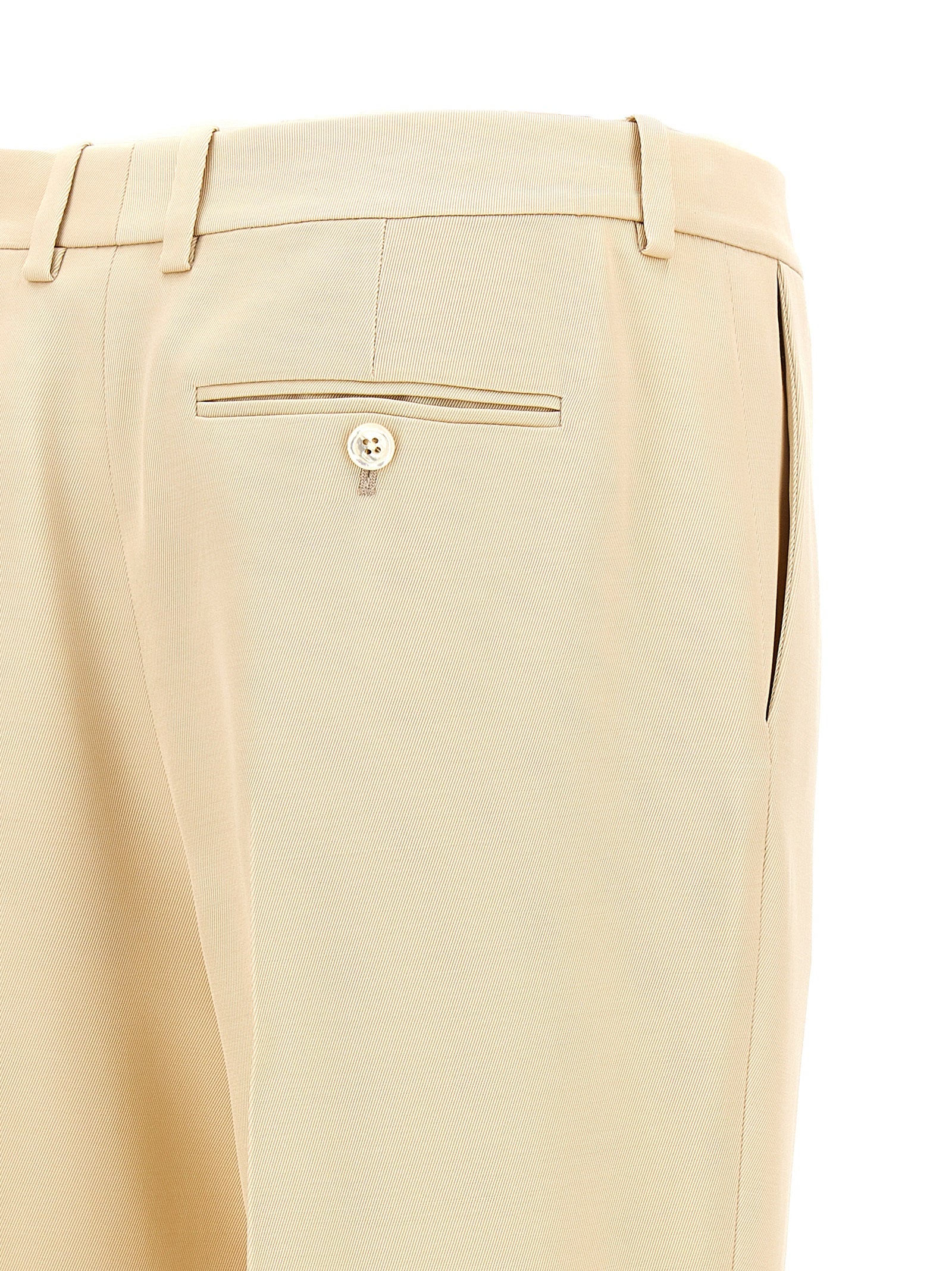 Tom Ford Beige Silk Dress Women's Pants