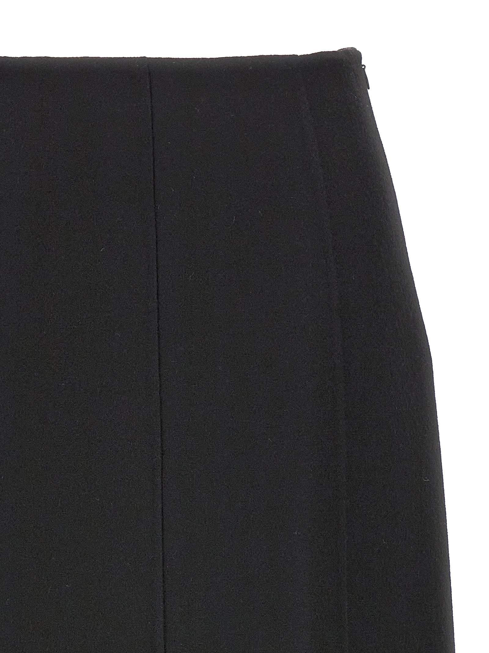 Ermanno Scervino Black Virgin Wool Mini Women's Skirt