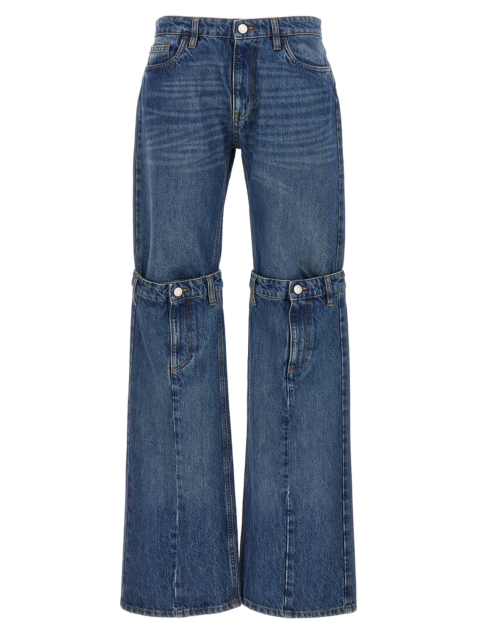 Coperni Blue Cotton Jeans Women's Denim
