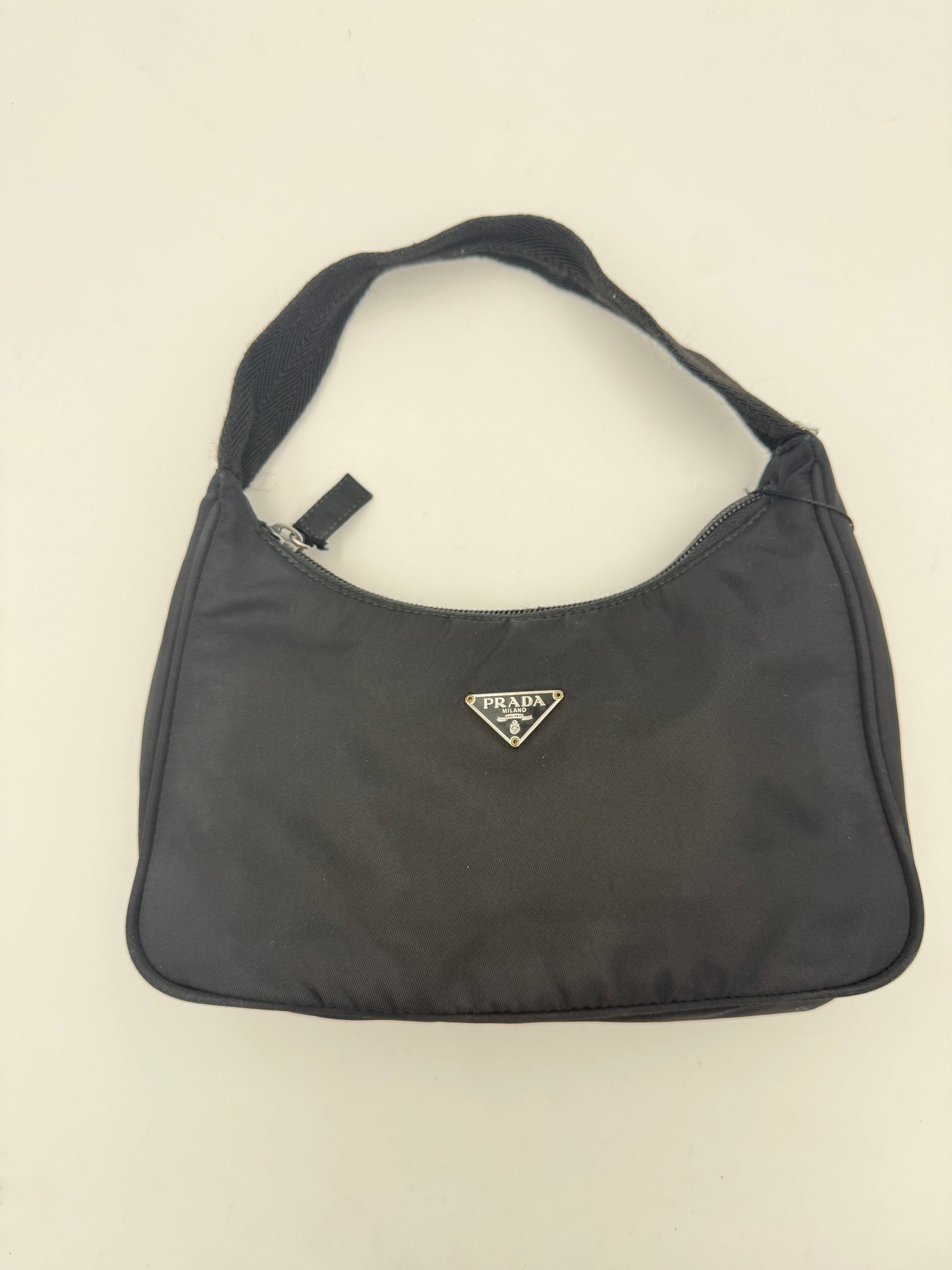 Prada Bicolor Nylon Women's Handbag (Pre-Owned)