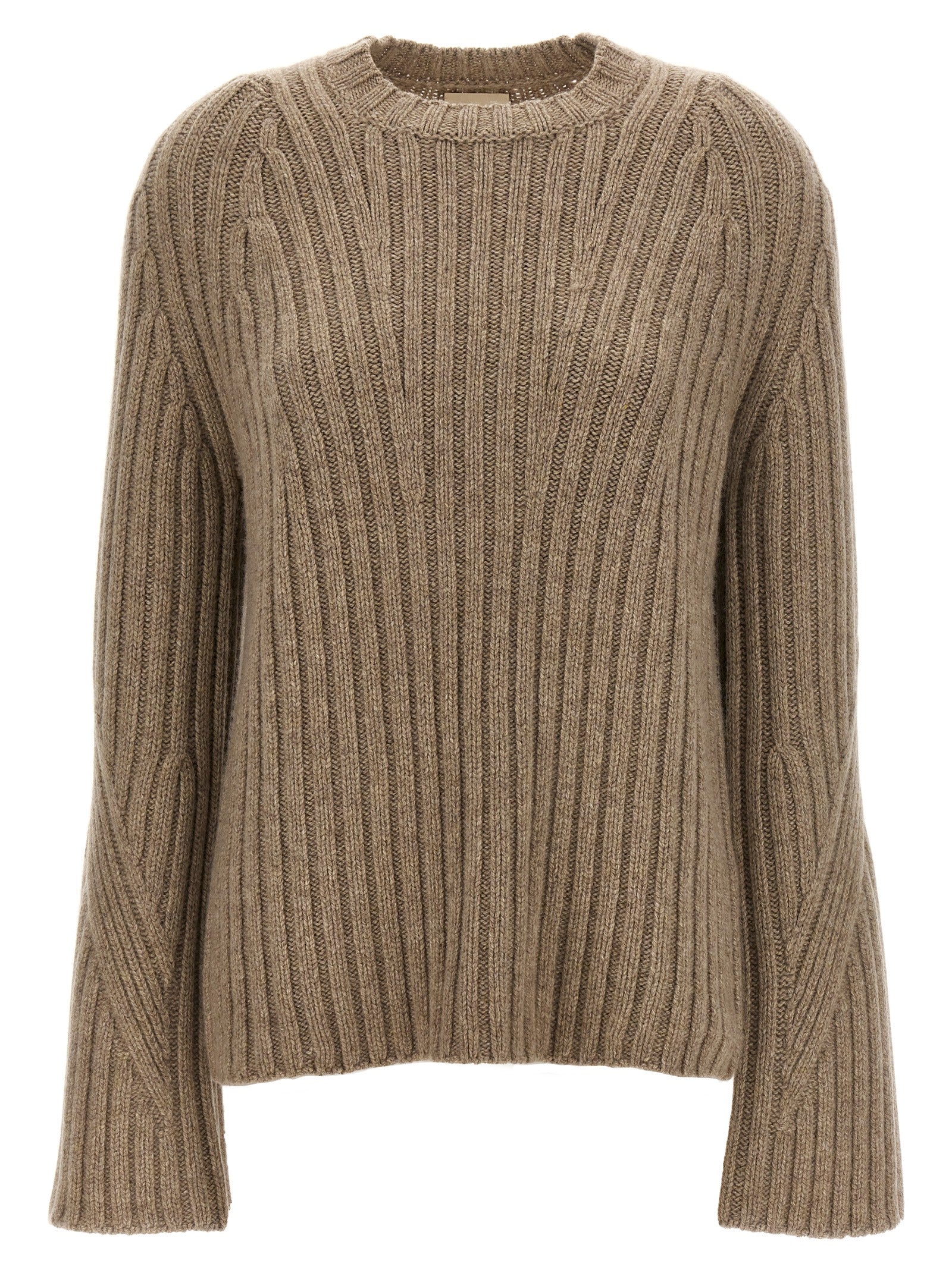 Khaite Beige Cashmere Women's Cardigan