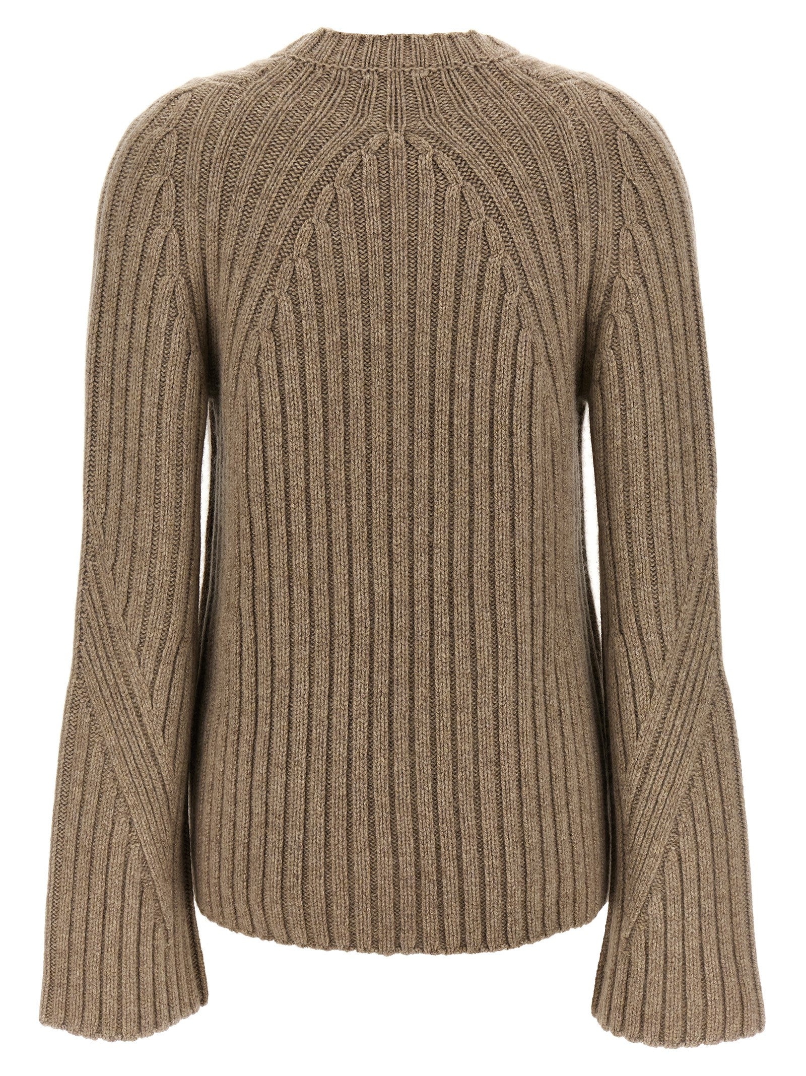 Khaite Beige Cashmere Women's Cardigan