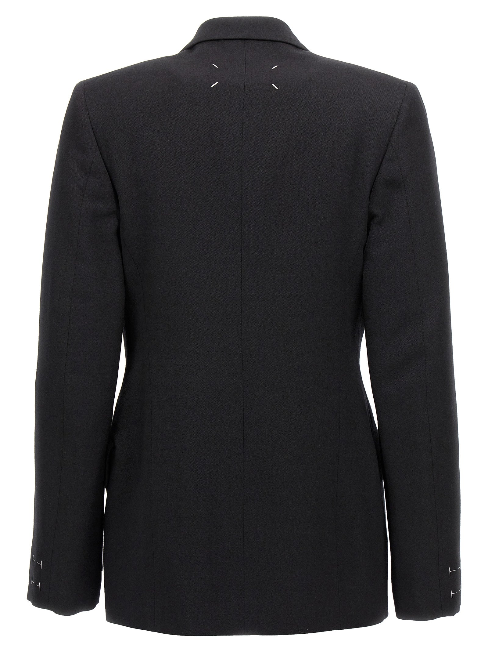 Maison Margiela Black Wool Women's Blazer