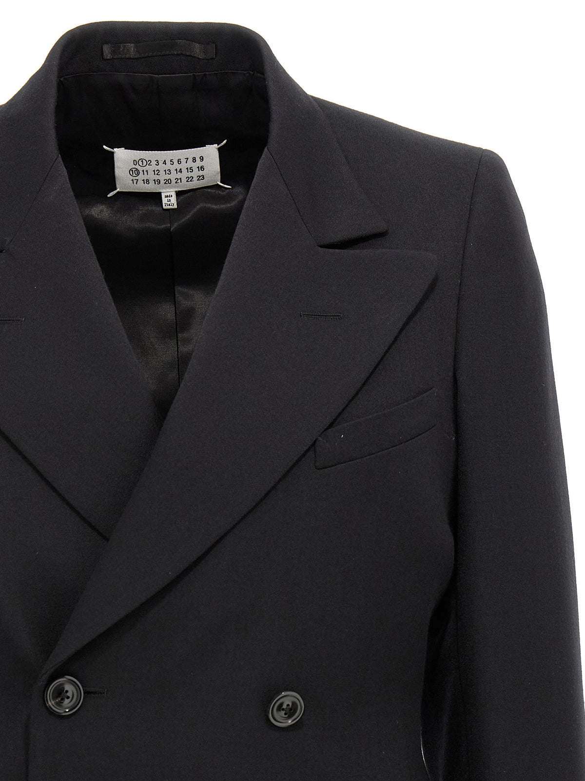 Maison Margiela Black Wool Women's Blazer