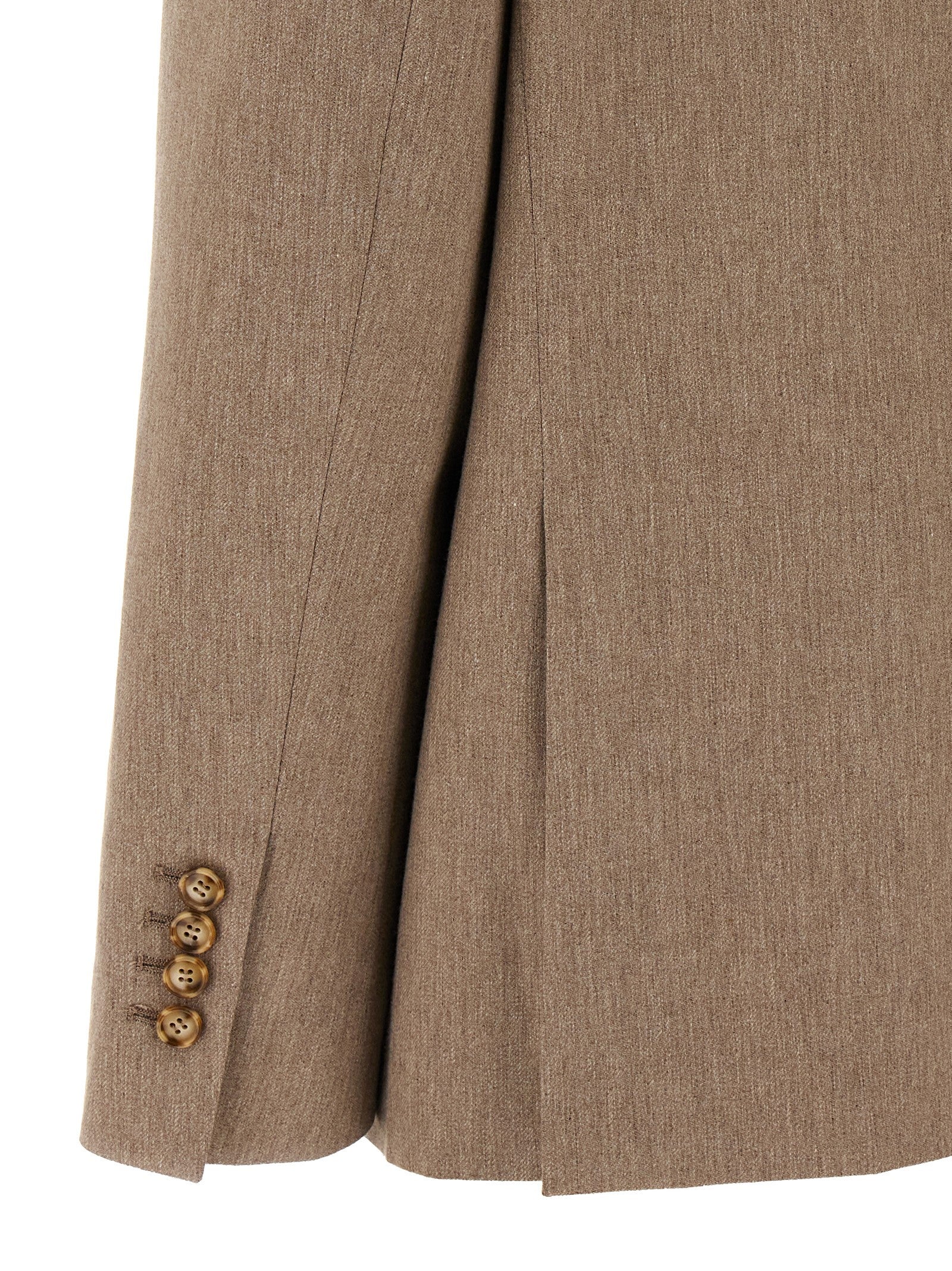 The Andamane Beige Viscose Women's Blazer