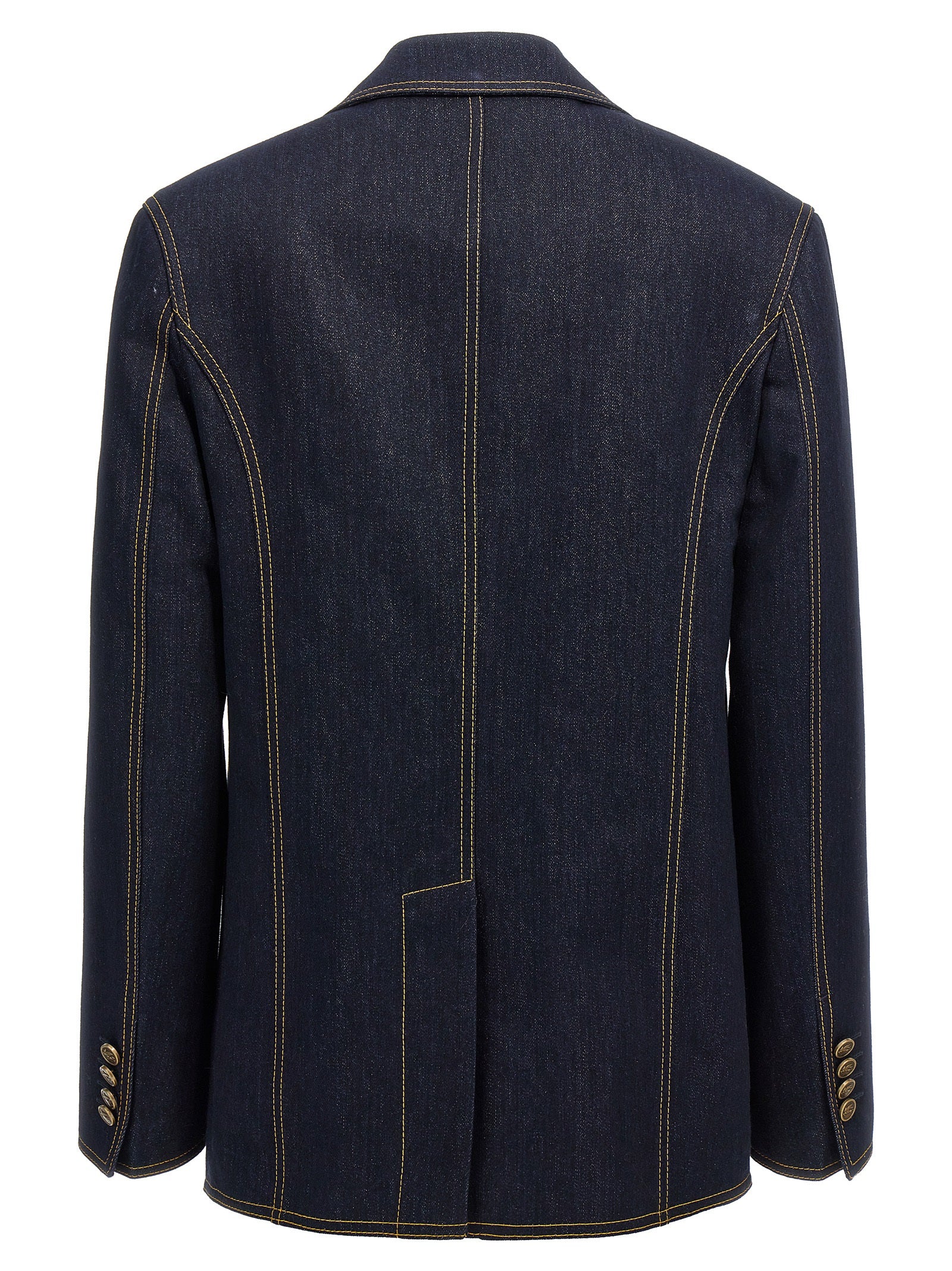 Etro Blue Cotton Women's Blazer