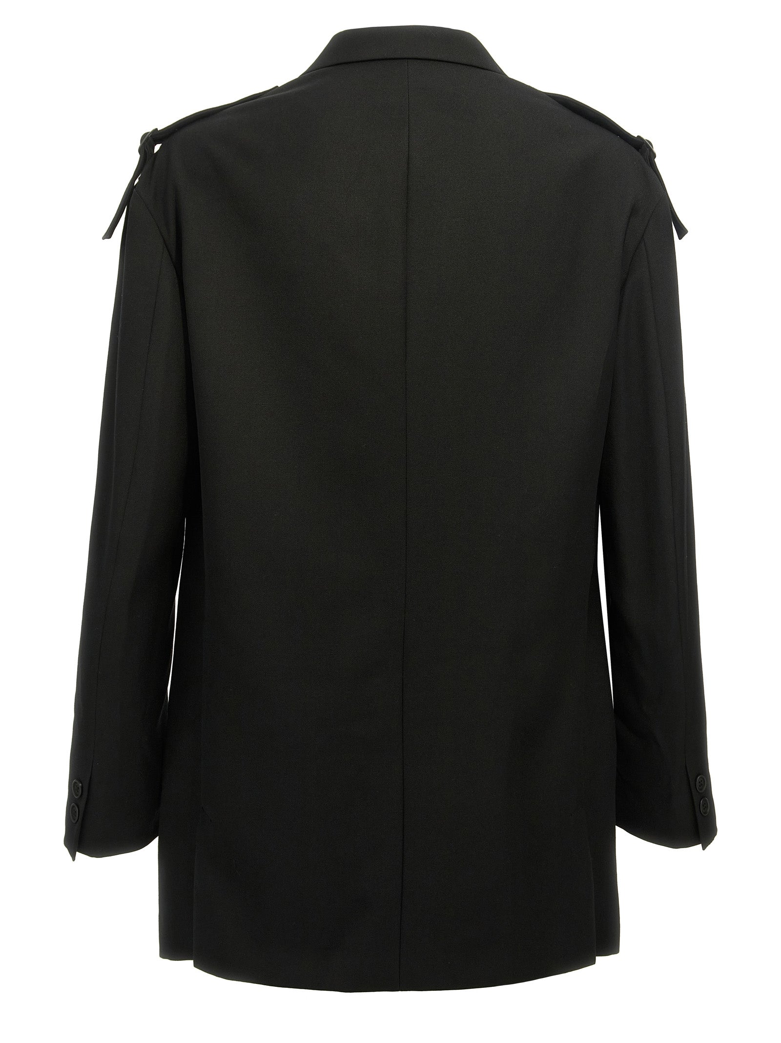 Yohji Yamamoto Black Wool Men's Blazer