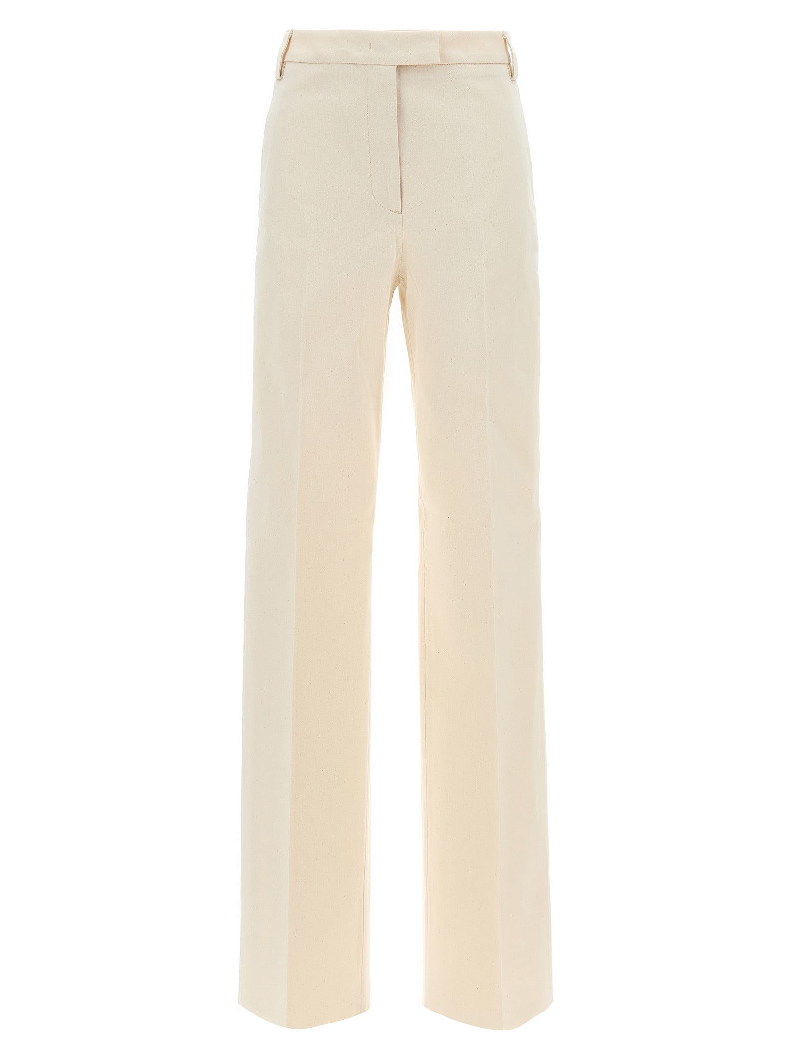 THELATEST Beige Cotton Women's Pants