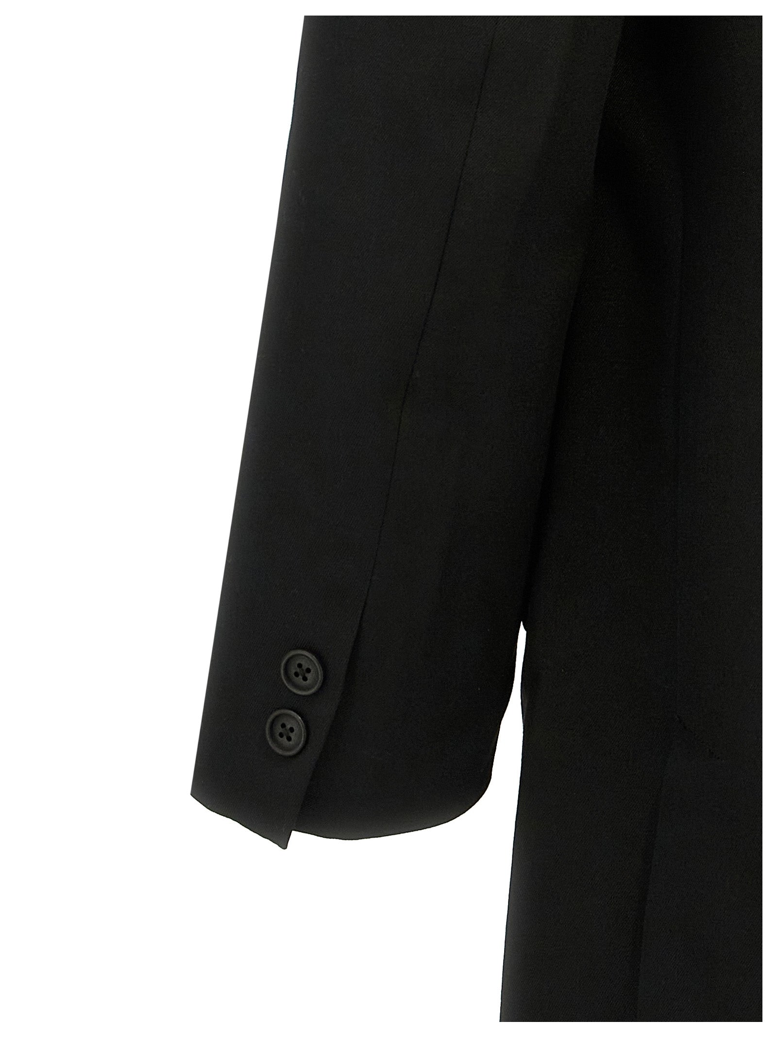 Yohji Yamamoto Black Wool Men's Blazer
