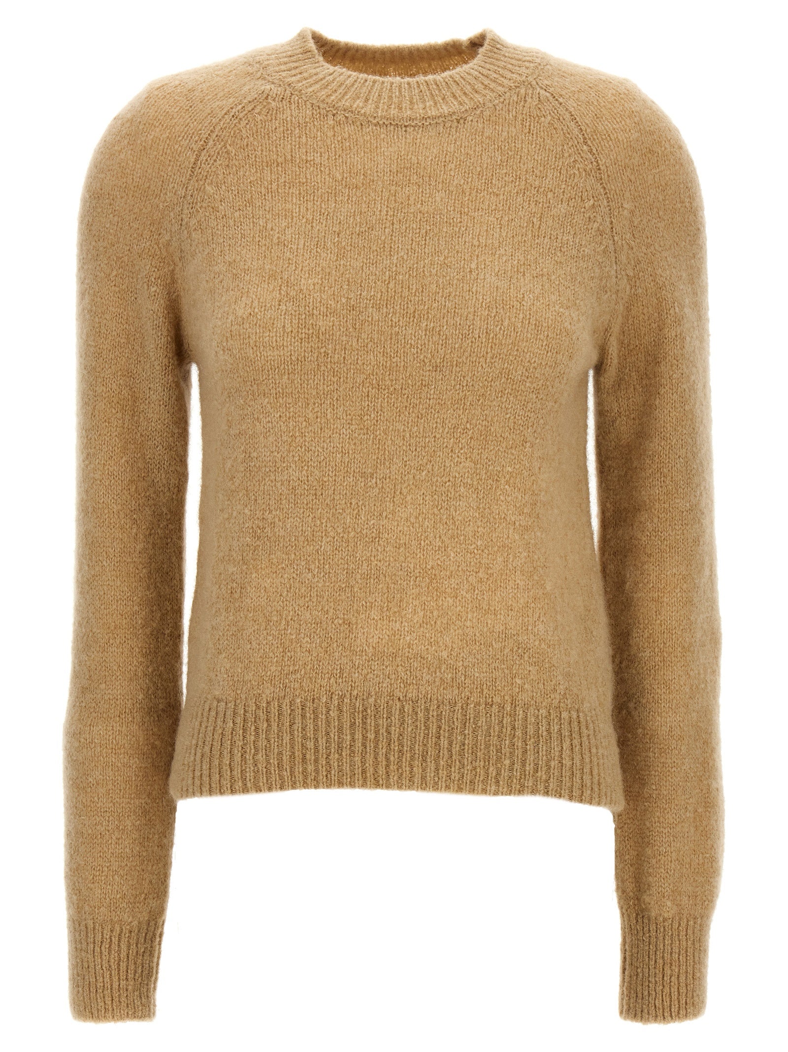 Dries Van Noten Beige Wool Women's Cardigan