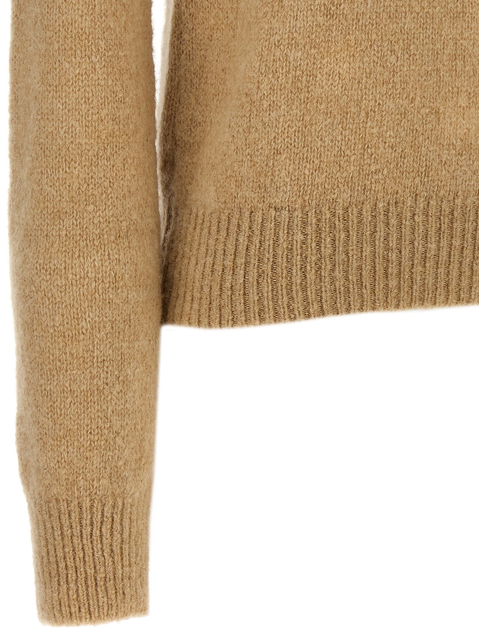 Dries Van Noten Beige Wool Women's Cardigan