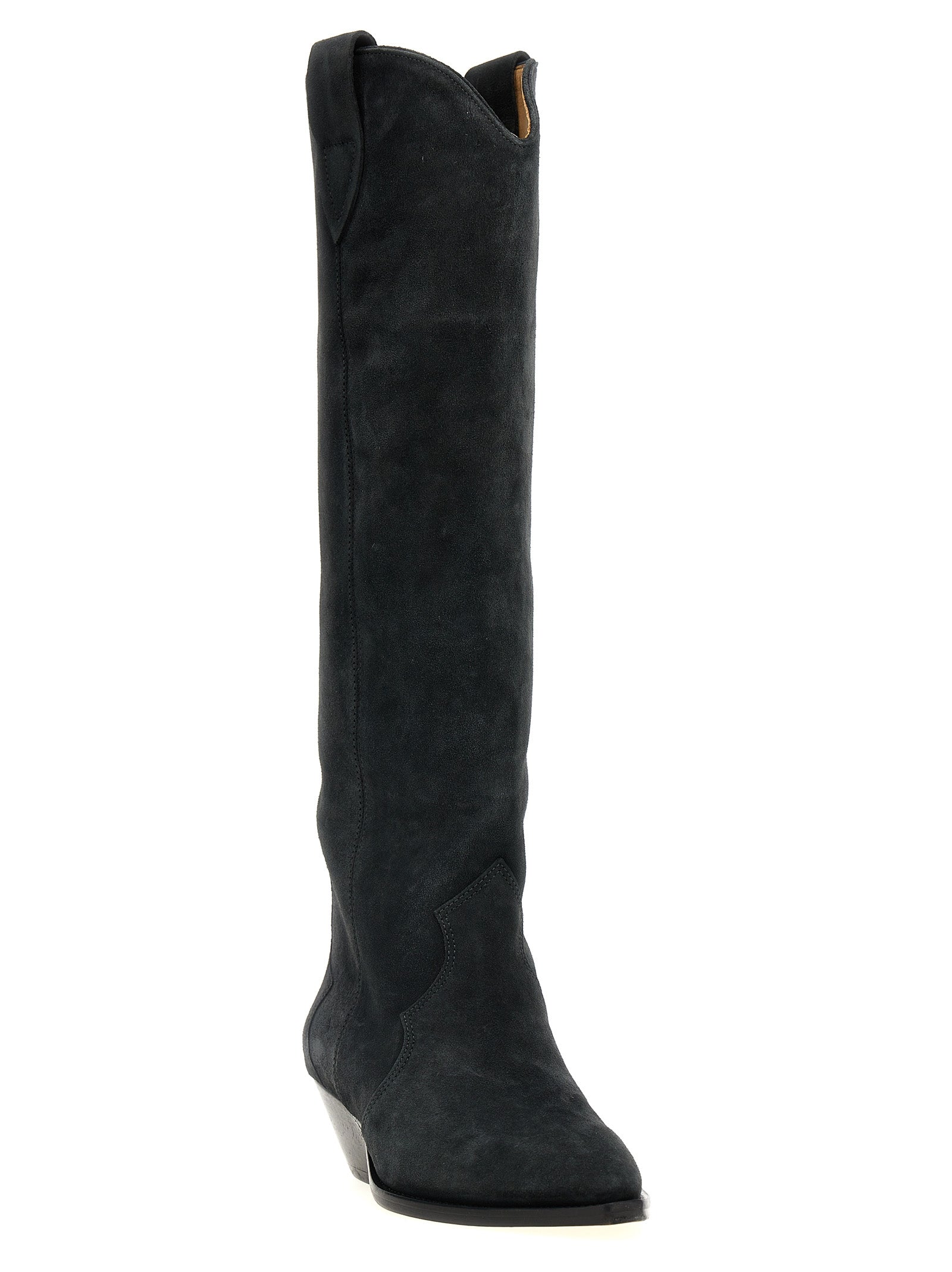 Isabel Marant Black Calfskin Chelsea Women's Boots