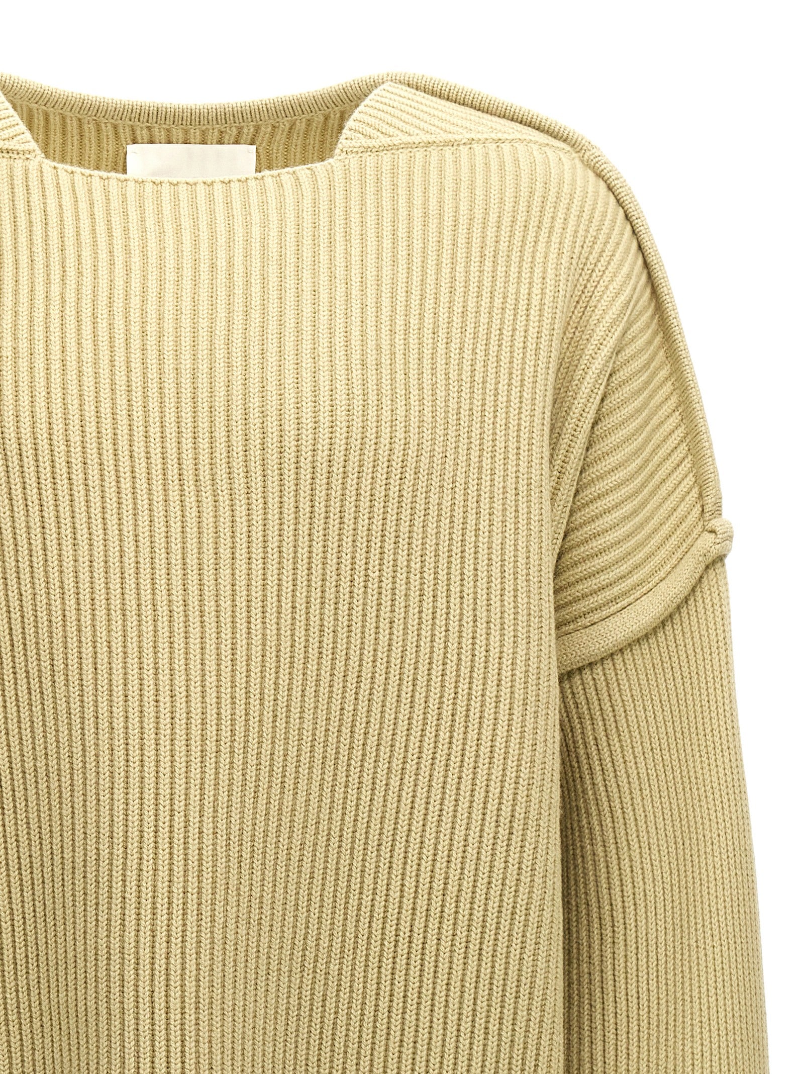 Jil Sander Bicolor Wool Men's Cardigan