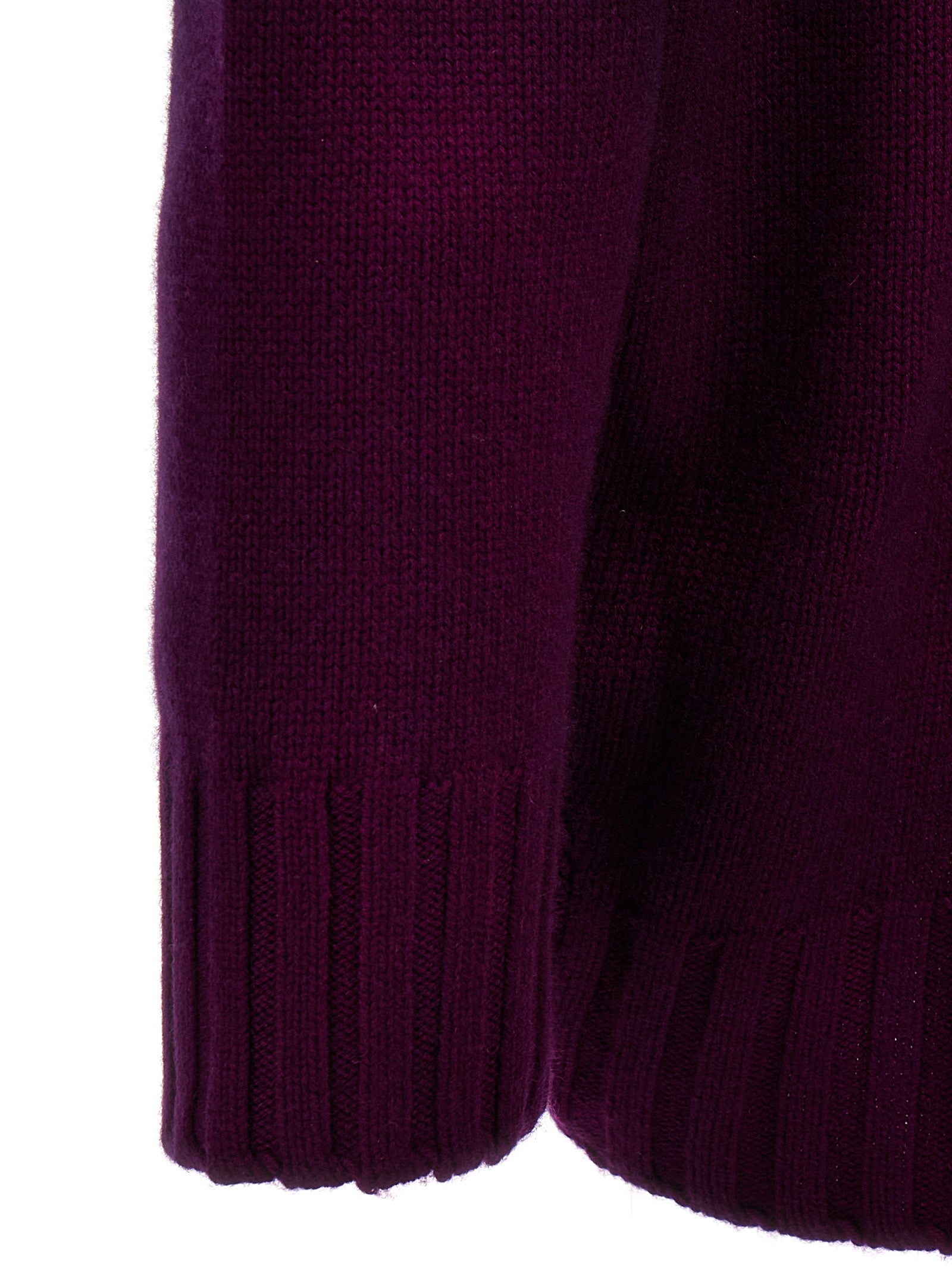 The Attico Purple Wool Short Women's Dress