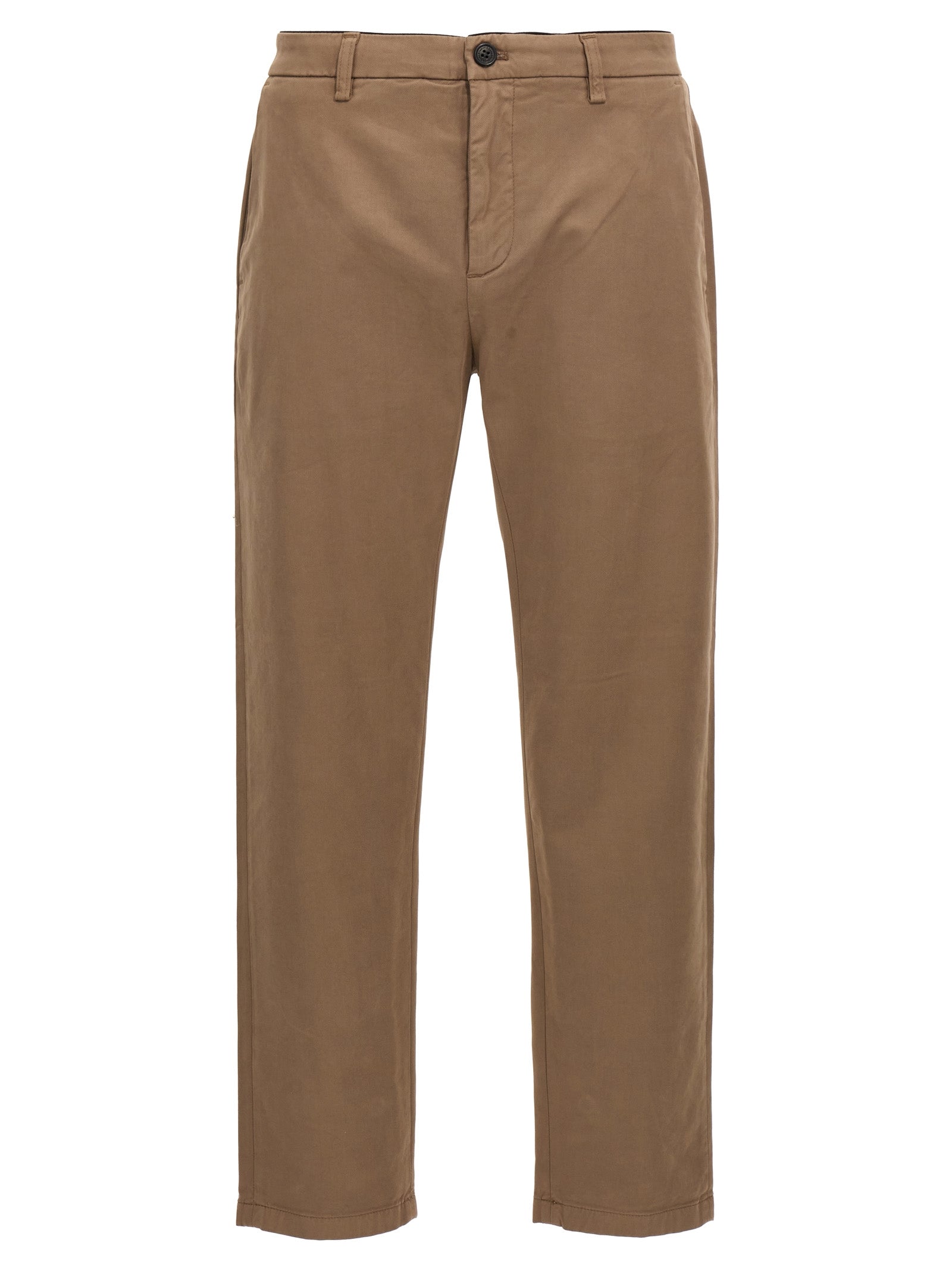 Department 5 Brown Cotton Casual Men's Pants
