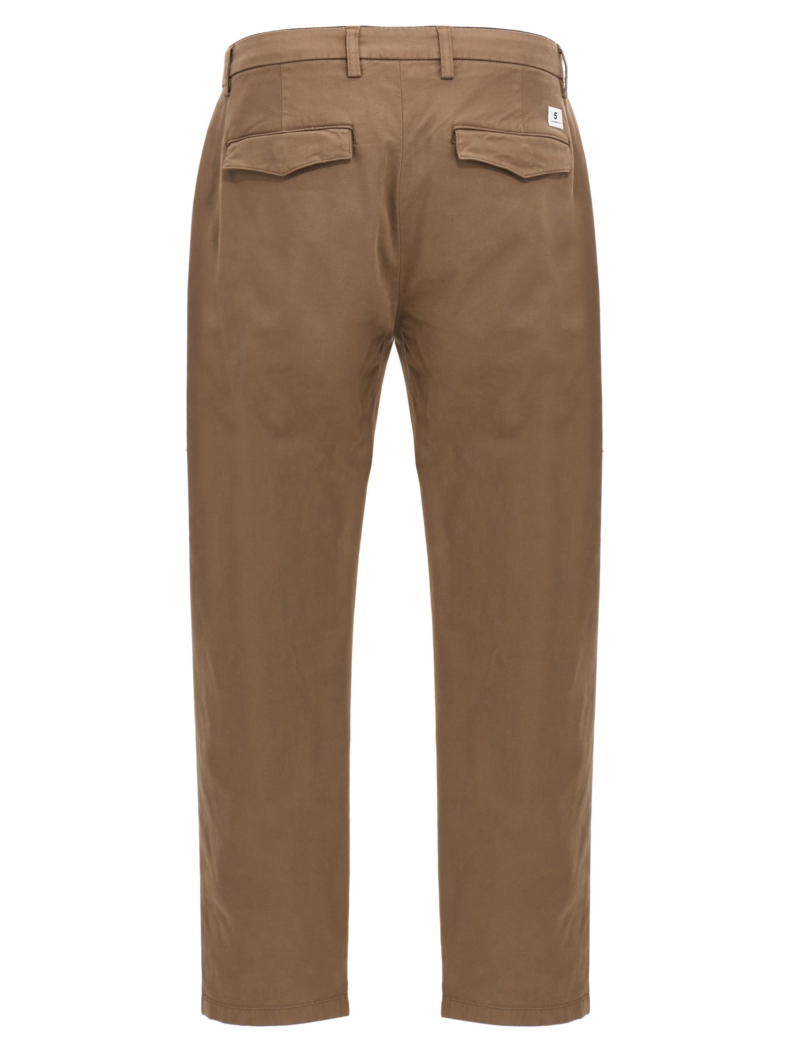 Department 5 Brown Cotton Casual Men's Pants