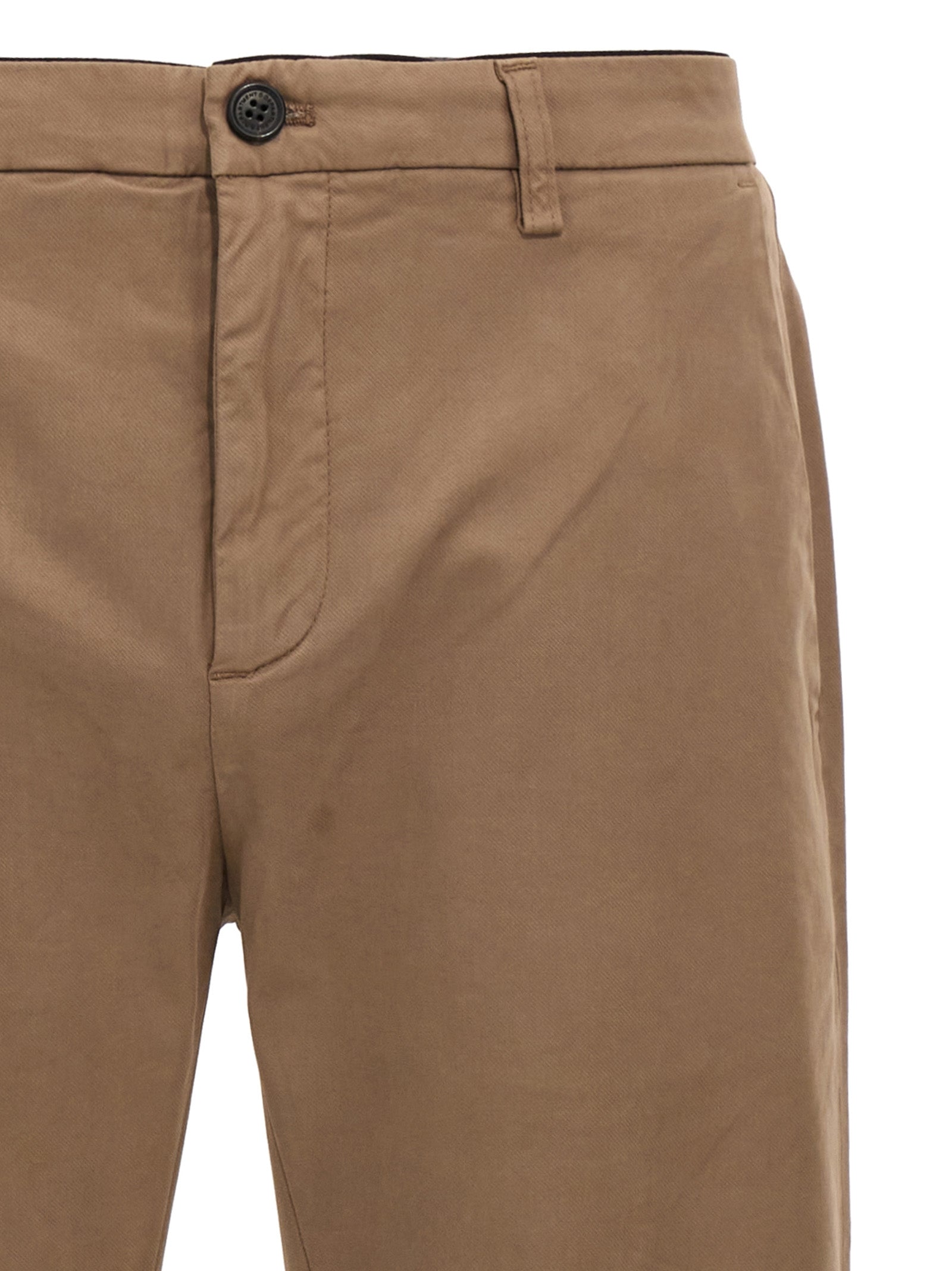 Department 5 Brown Cotton Casual Men's Pants