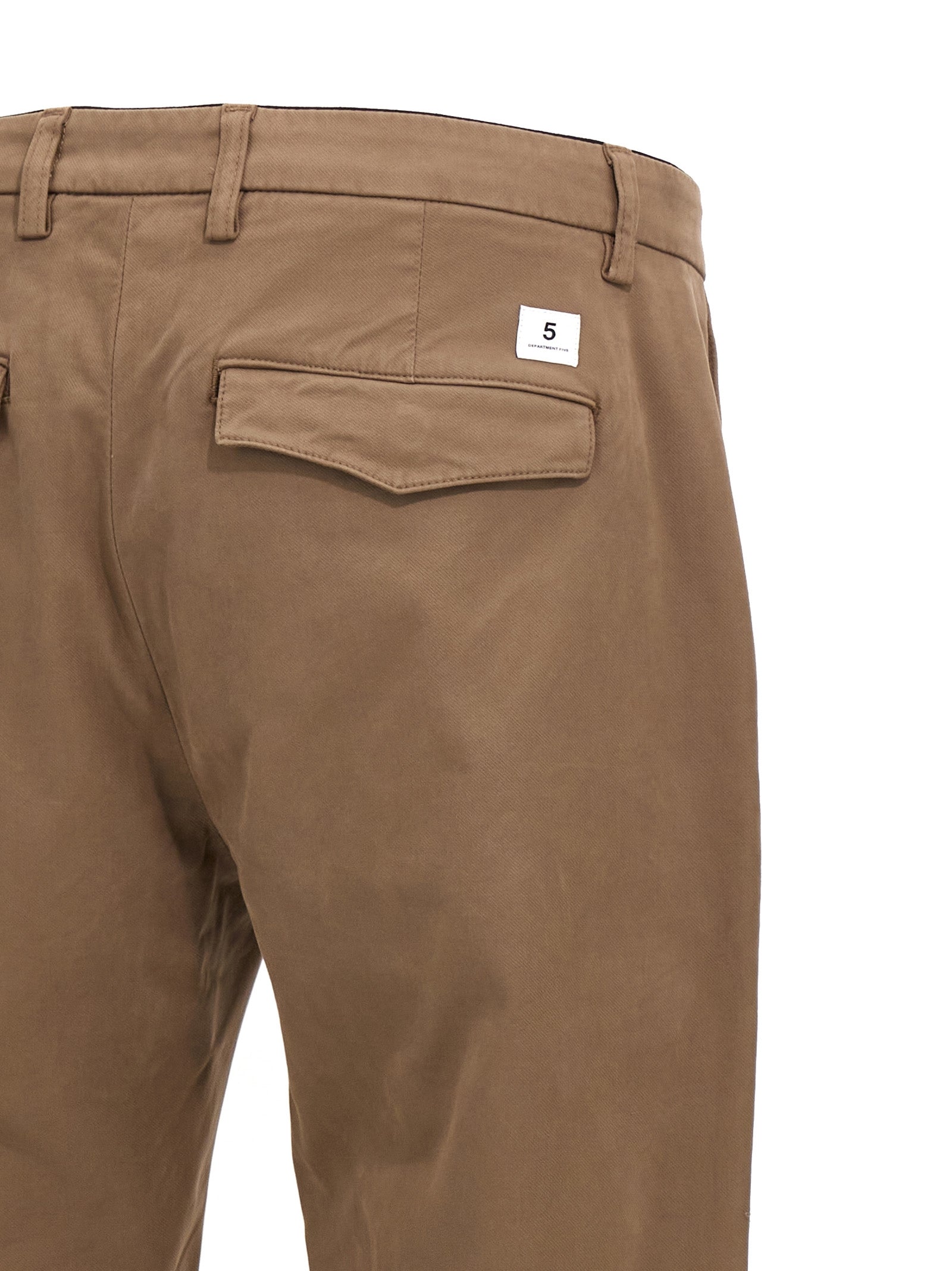 Department 5 Brown Cotton Casual Men's Pants