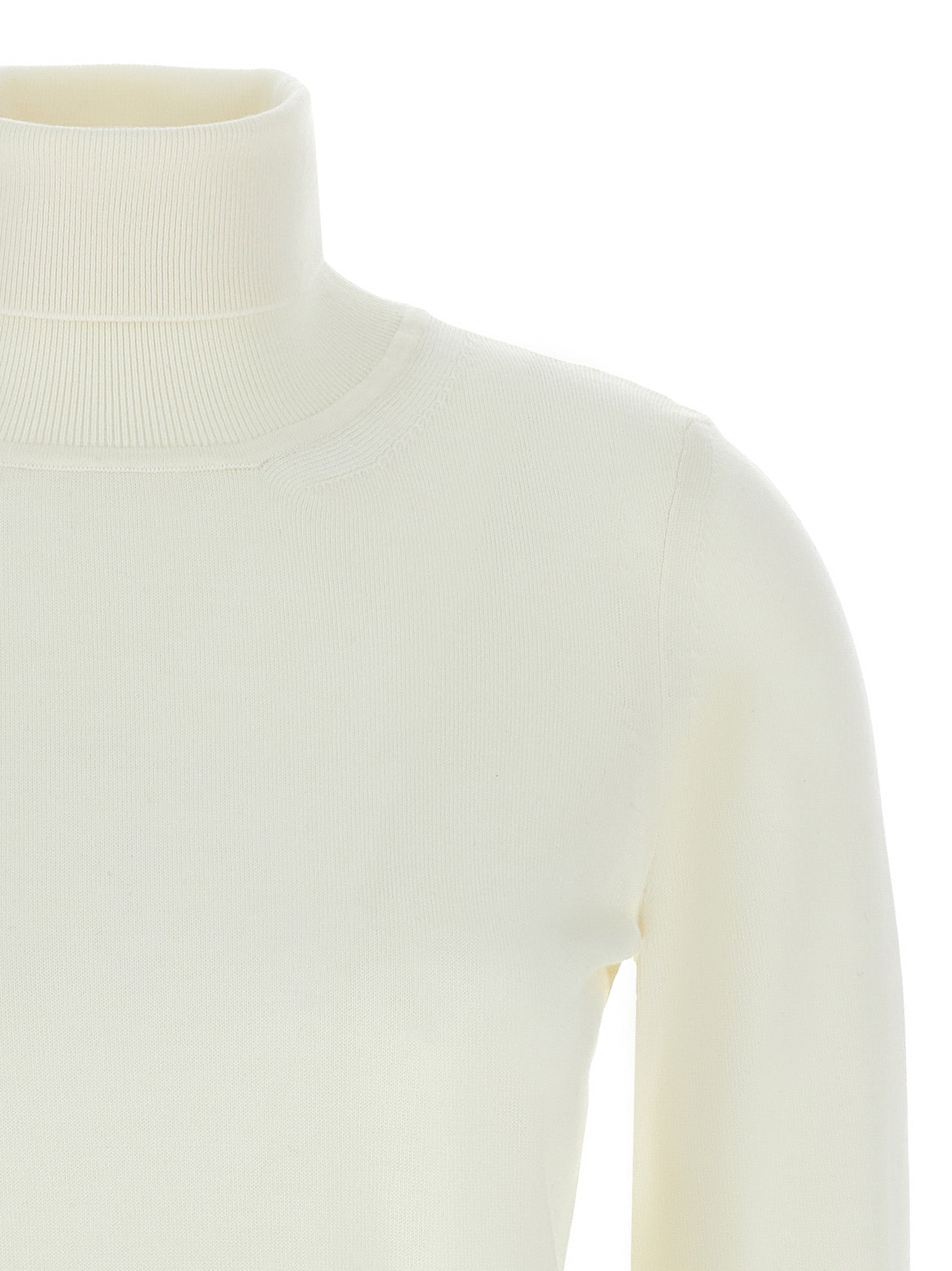 ANTONINO VALENTI White Merino Wool Women's Cardigan