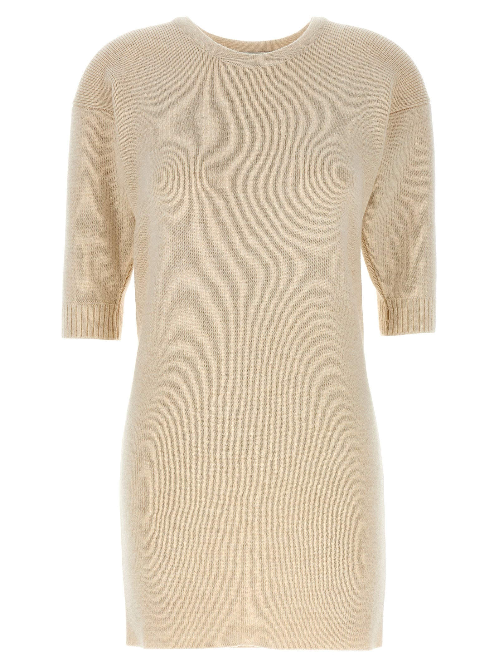 Lemaire White Acetate Short Women's Dress