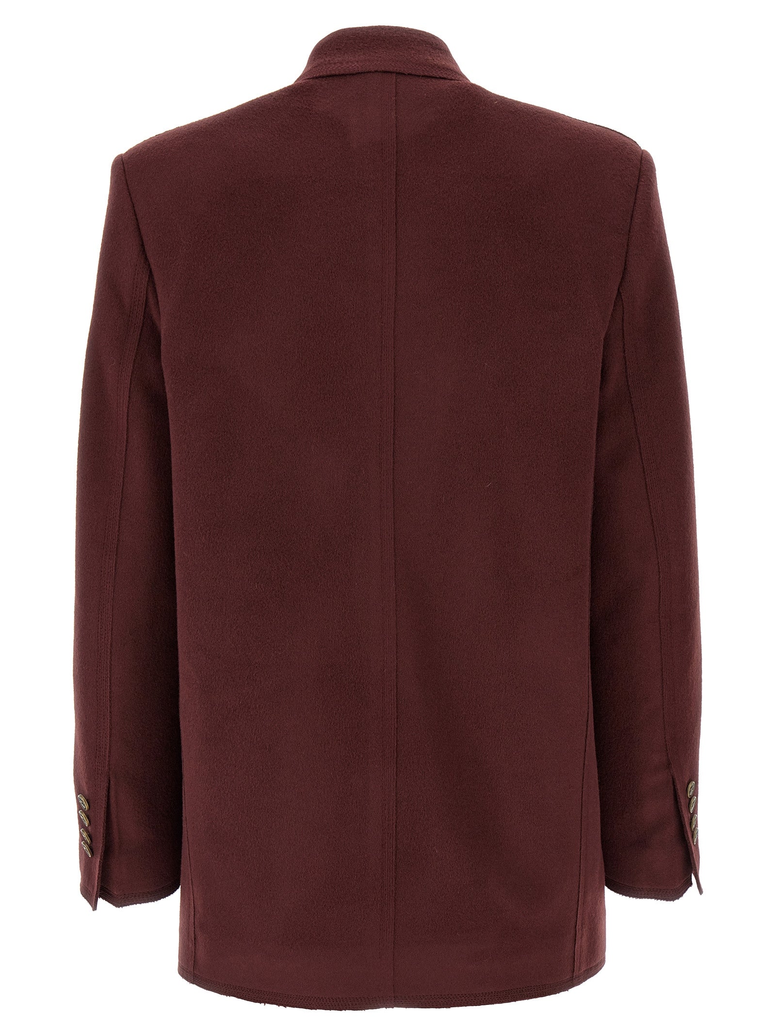 Etro Bordeaux Wool Women's Blazer