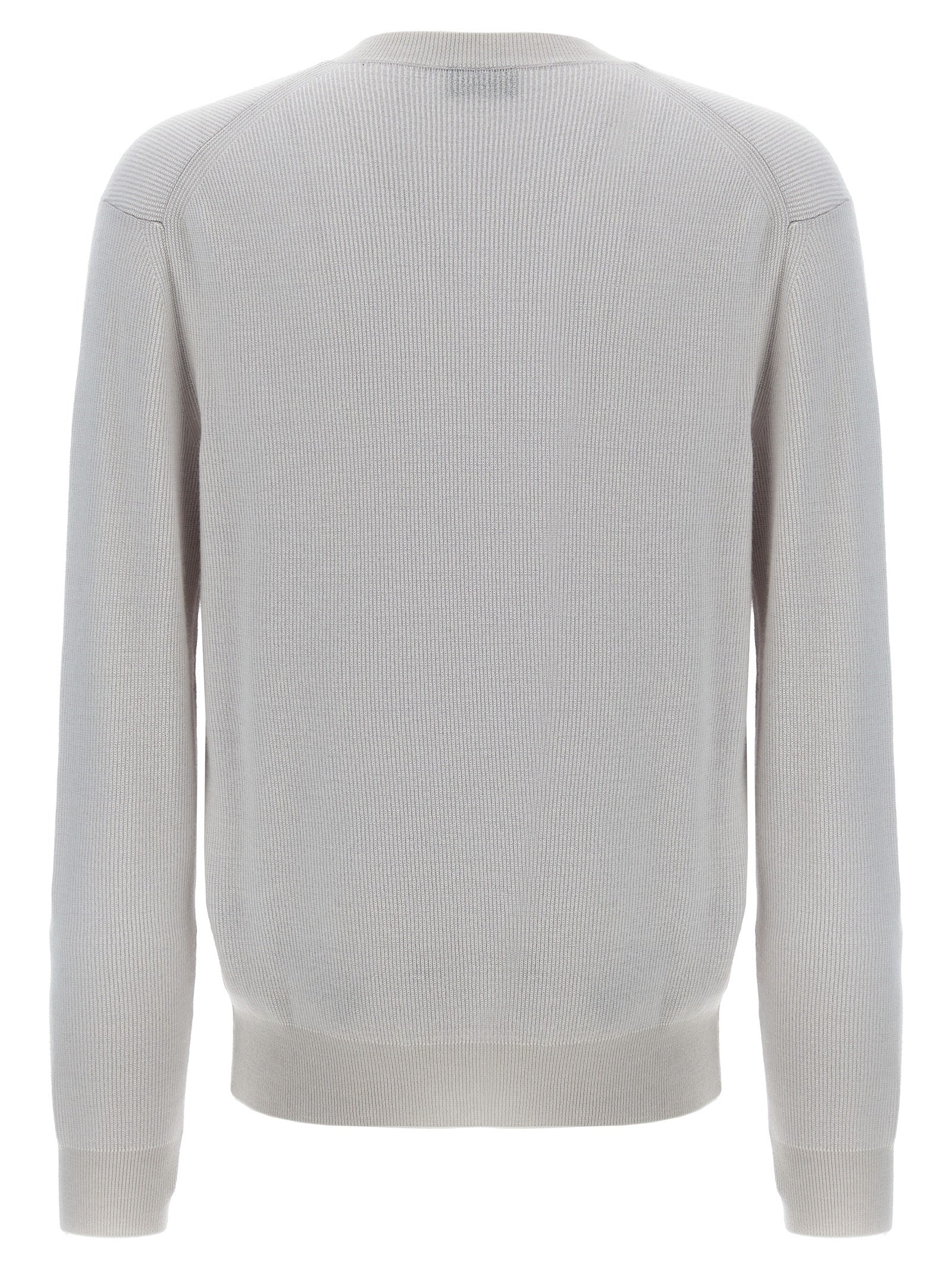 Brioni White Cashmere Men's Cardigan