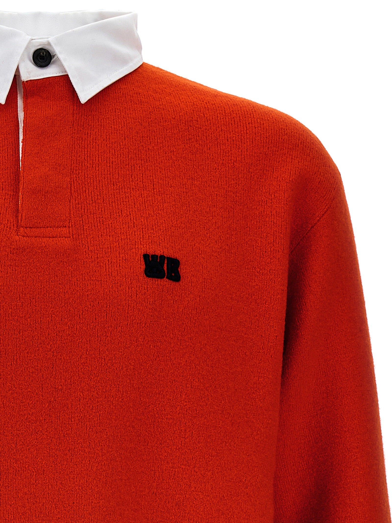 WALES BONNER Multicolor Wool Polo Men's Shirt