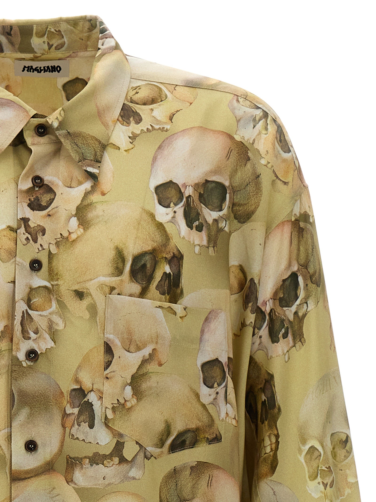 Magliano Bicolor Viscose Men's Blouse