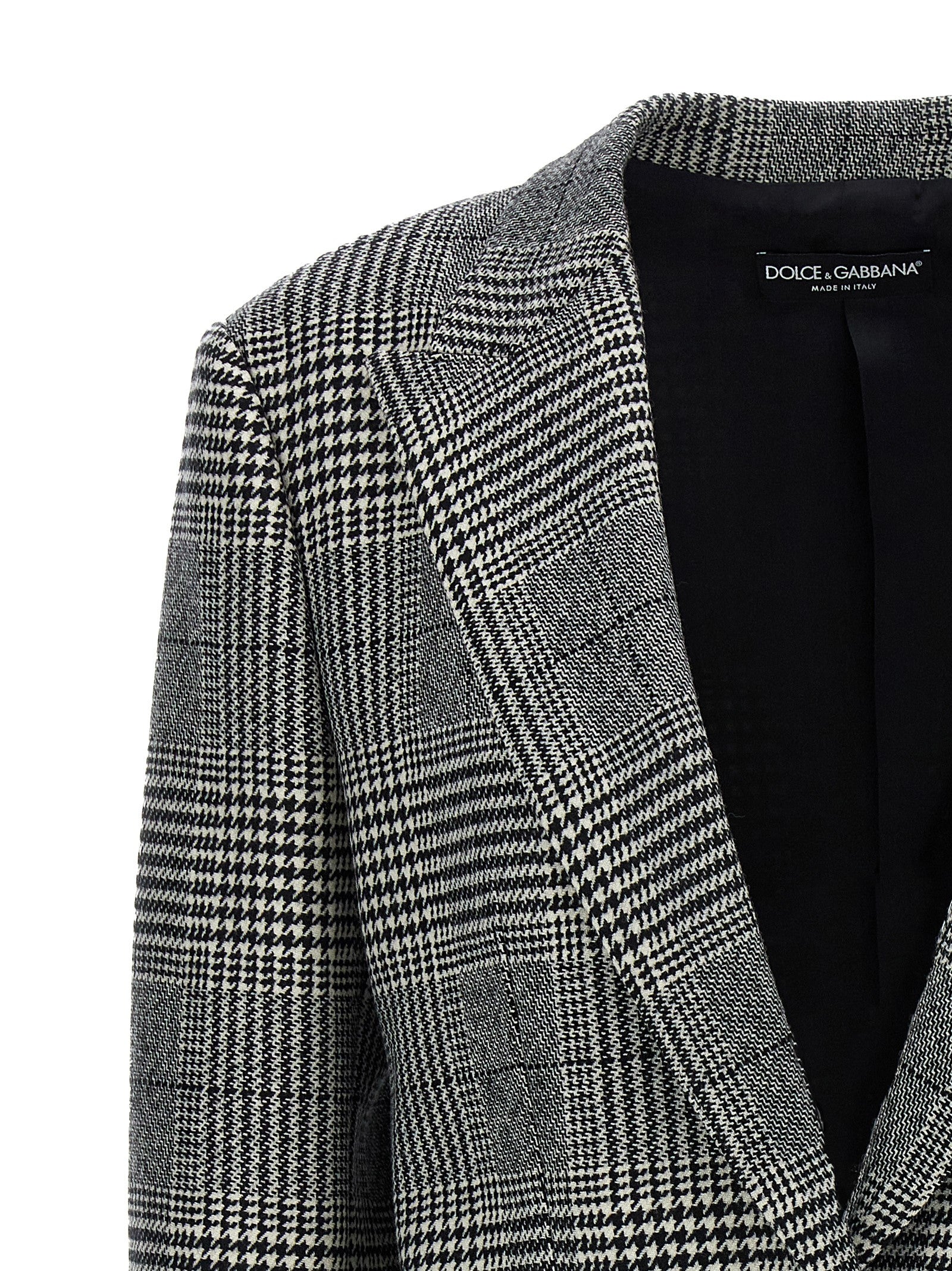 Dolce & Gabbana Bicolor Wool Women's Blazer
