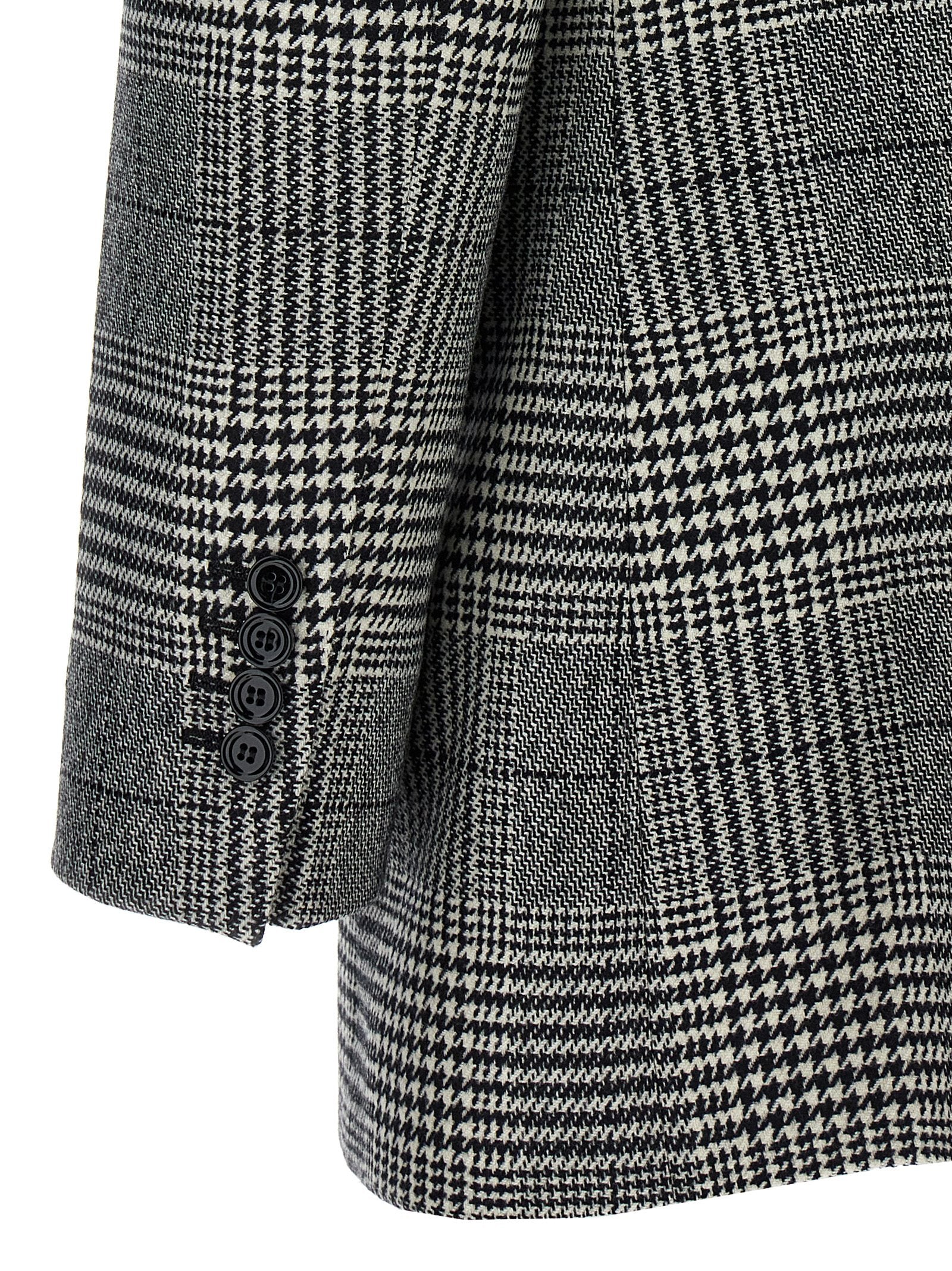 Dolce & Gabbana Bicolor Wool Women's Blazer