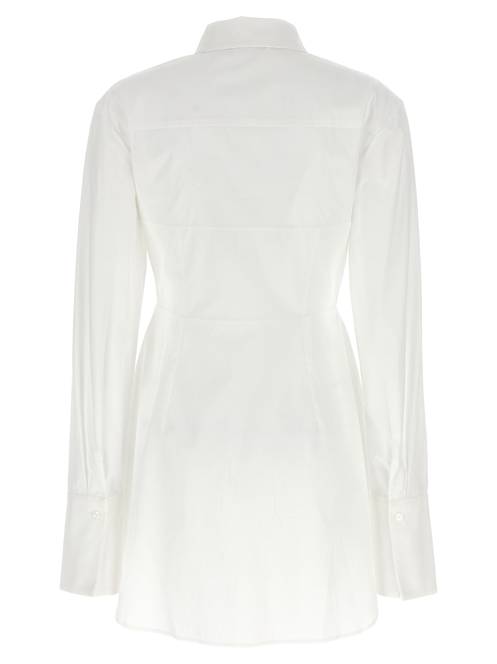 Nensi Dojaka White Cotton Women's Blouse