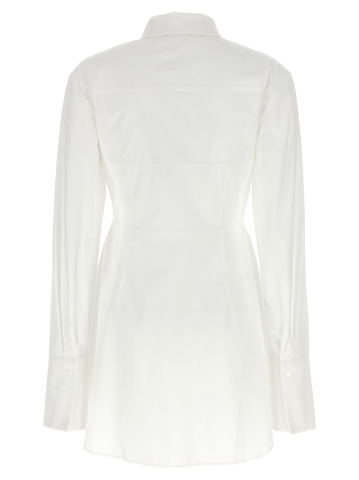 Nensi Dojaka White Cotton Women's Blouse