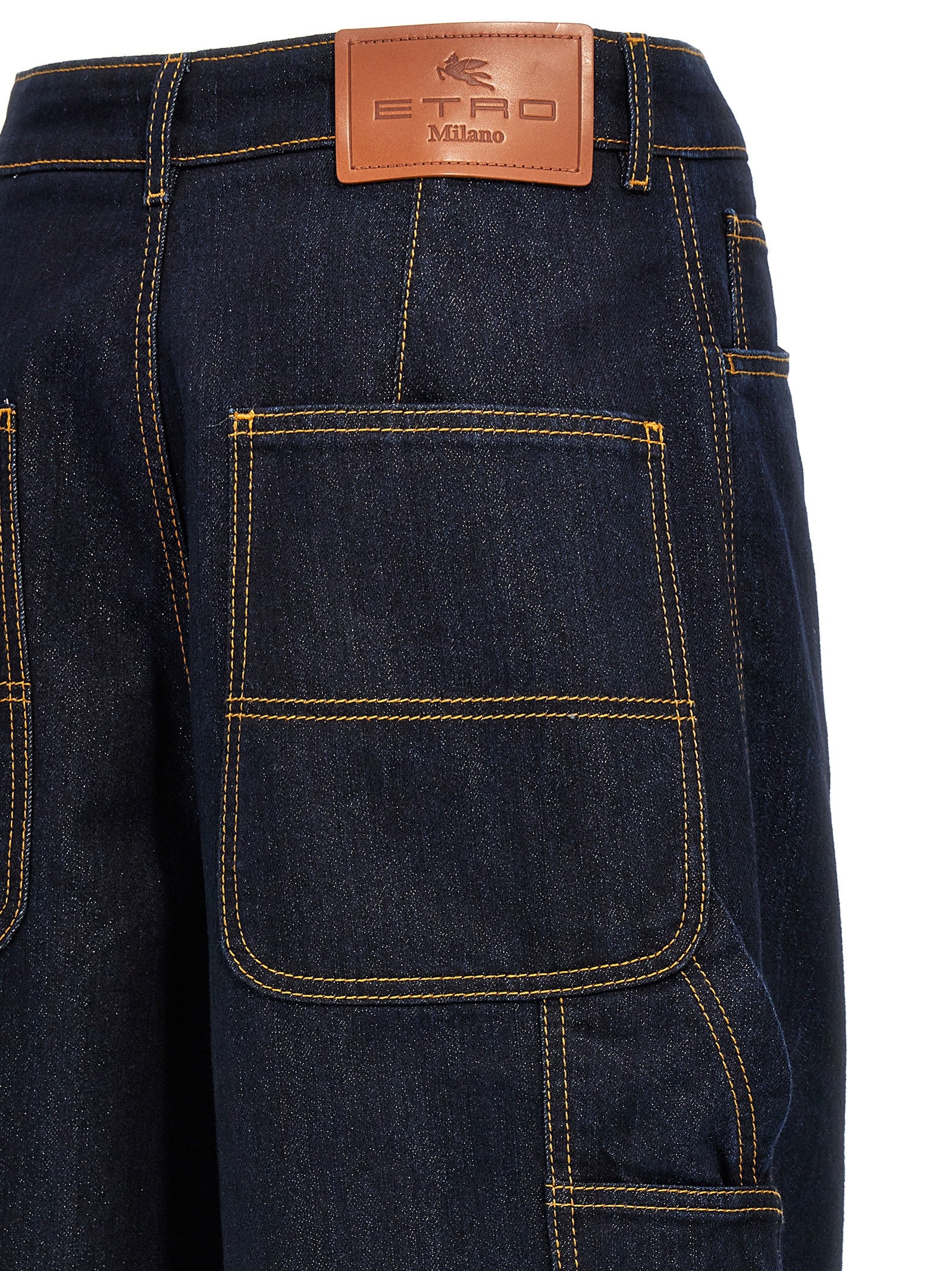 Etro Blue Cotton Jeans Women's Denim