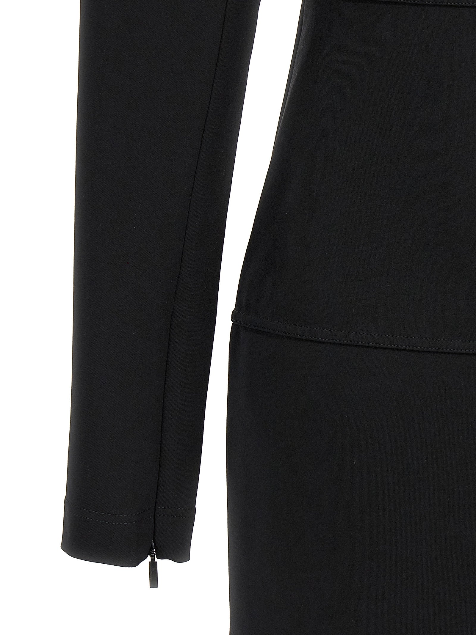 Fendi Black Viscose Midi Women's Dress