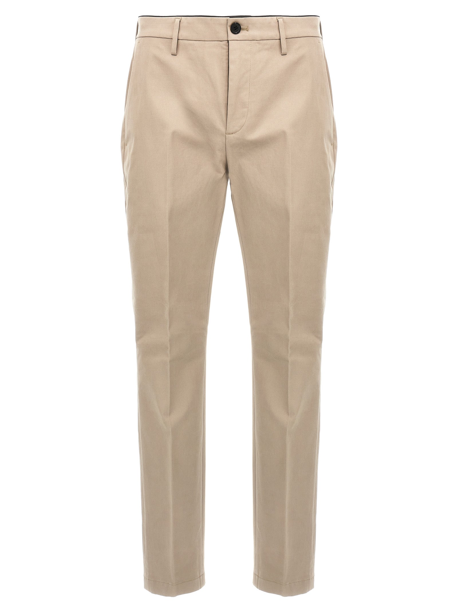 Department 5 Beige Cotton Casual Men's Pants