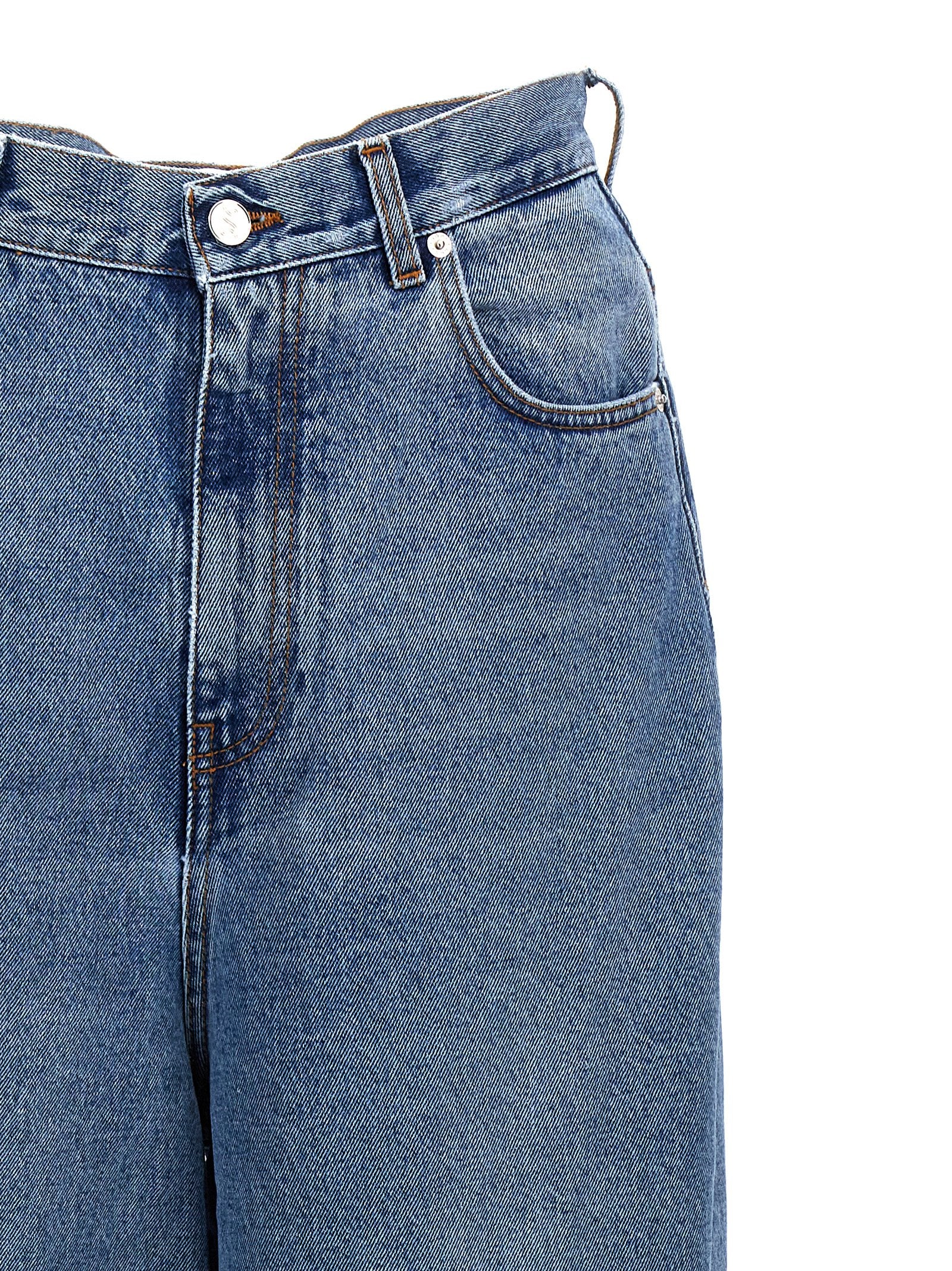 SÉFR Blue Cotton Jeans Men's Denim