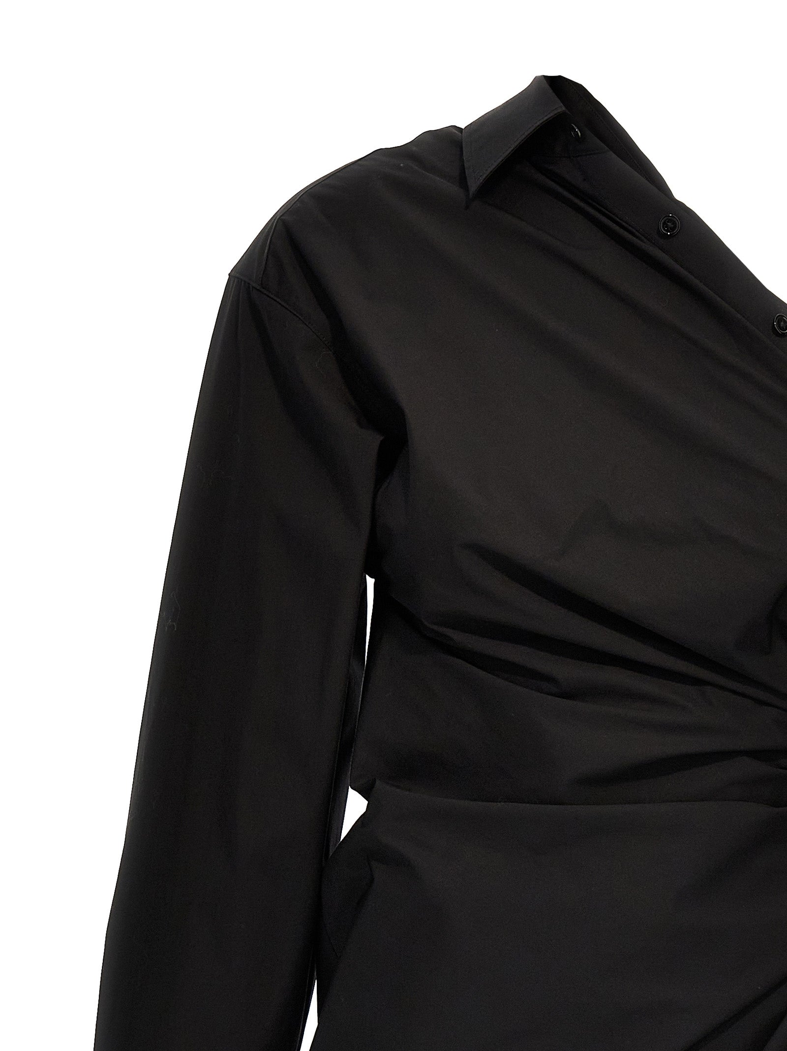 Alexander Wang Black Cotton Short Women's Dress