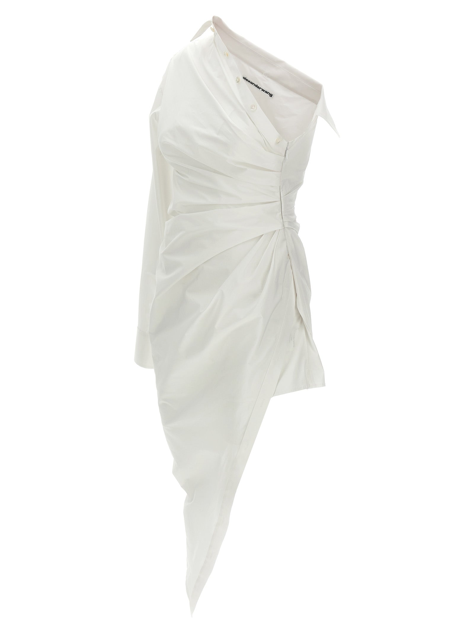Alexander Wang White Cotton Short Women's Dress