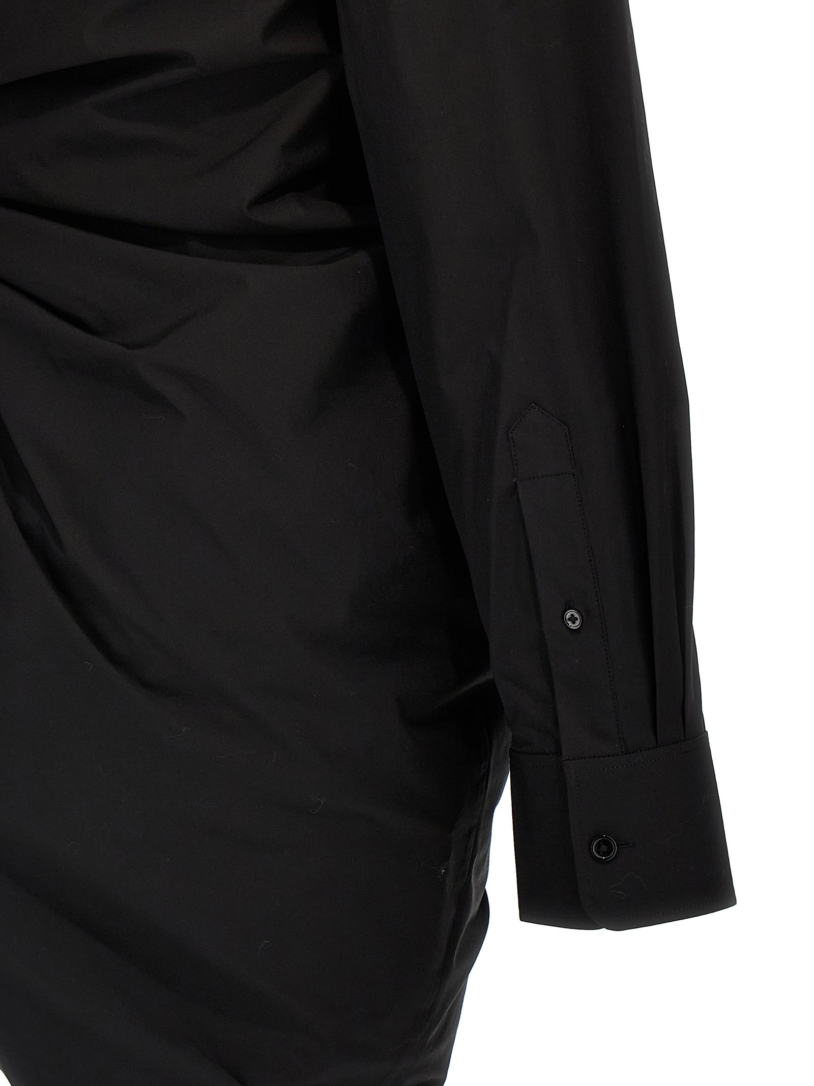 Alexander Wang Black Cotton Short Women's Dress
