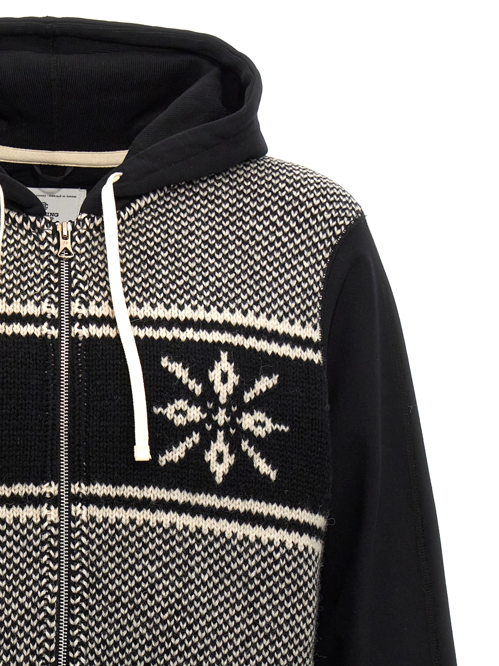 Junya Watanabe Bicolor Cotton Men's Sweatshirt