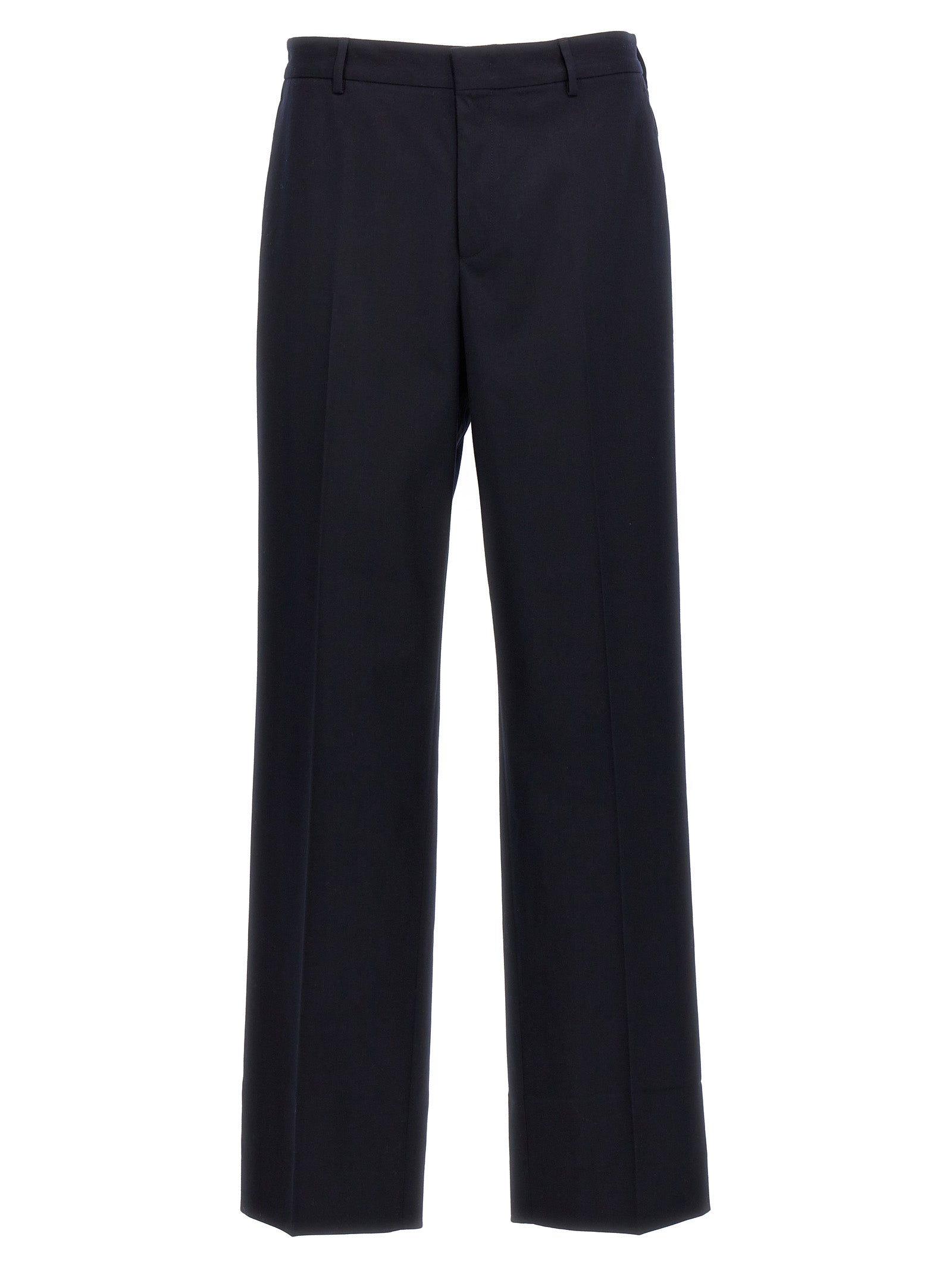 CELLAR DOOR Blue Polyethylene Casual Men's Pants